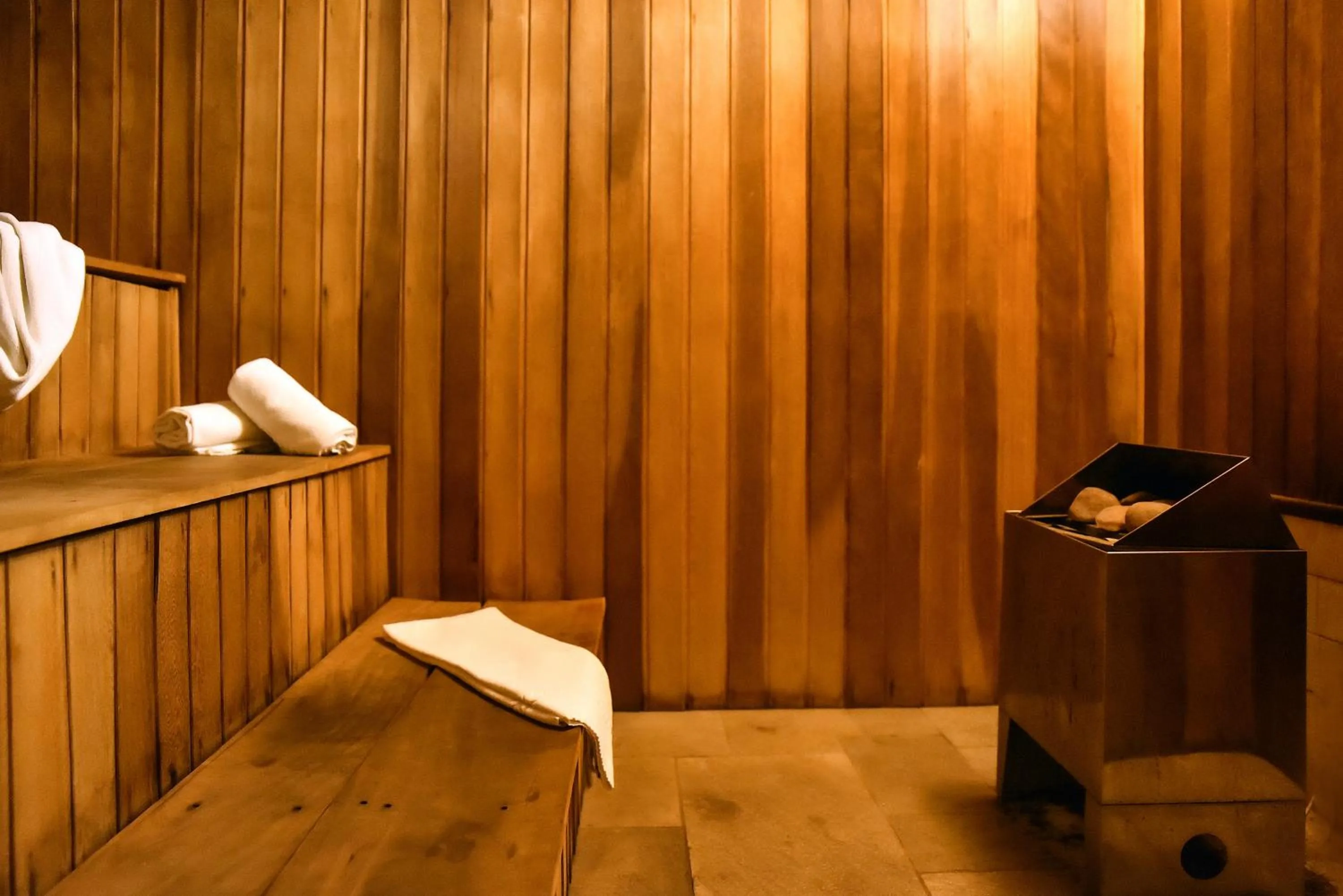 Sauna in Plaza Inn Small Town Flat