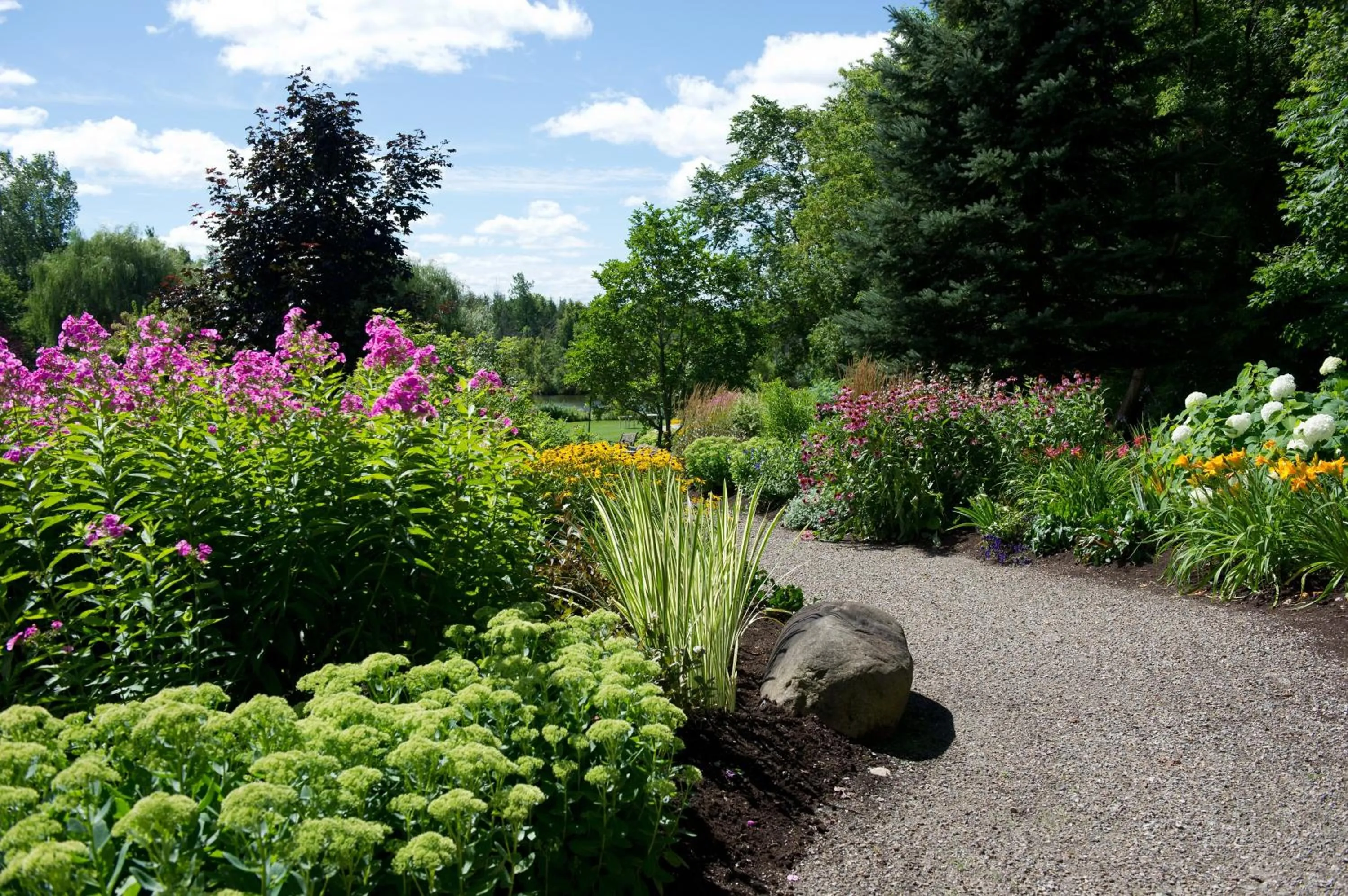Garden in Auberge des Gallant