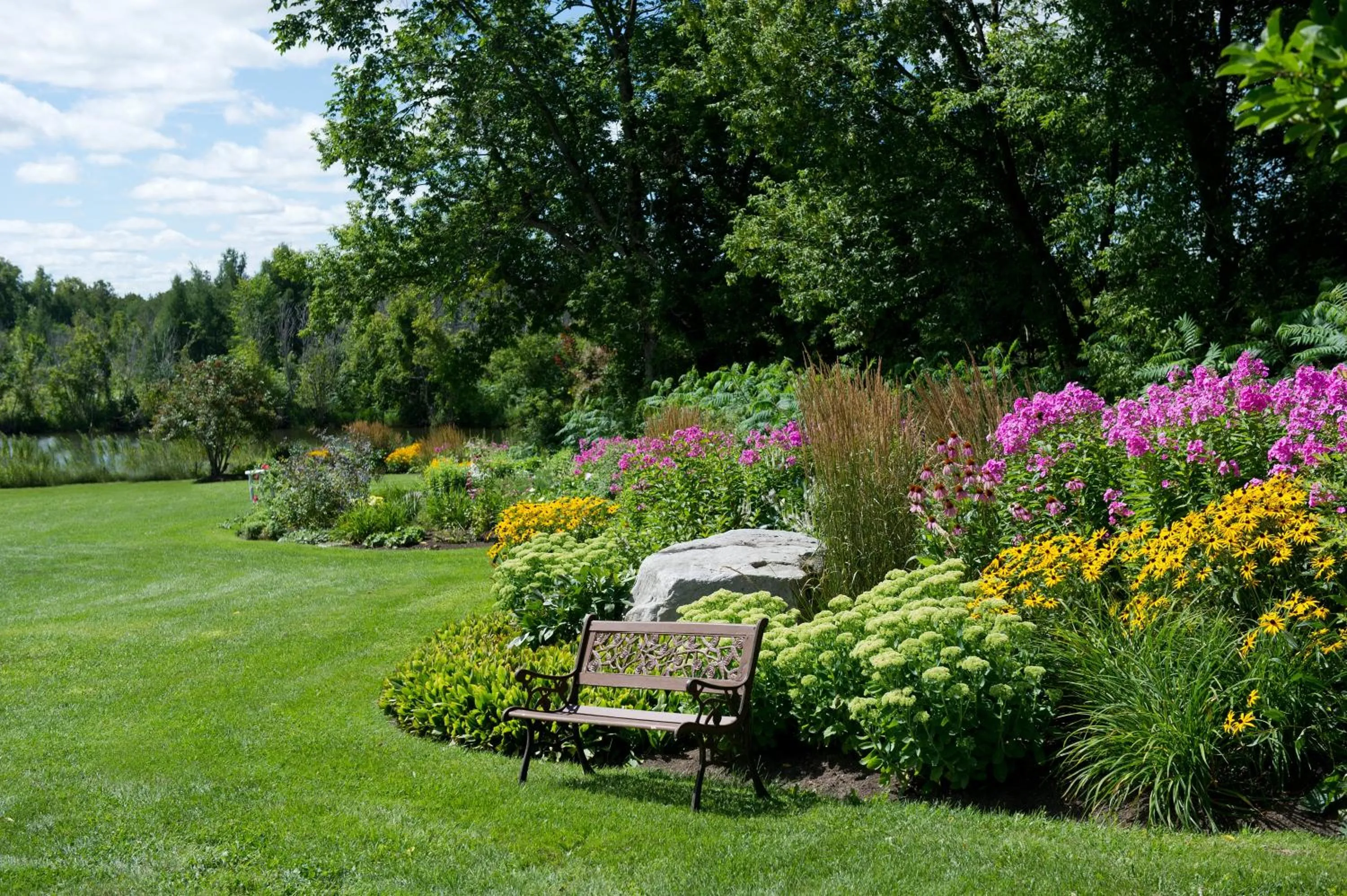 Garden in Auberge des Gallant