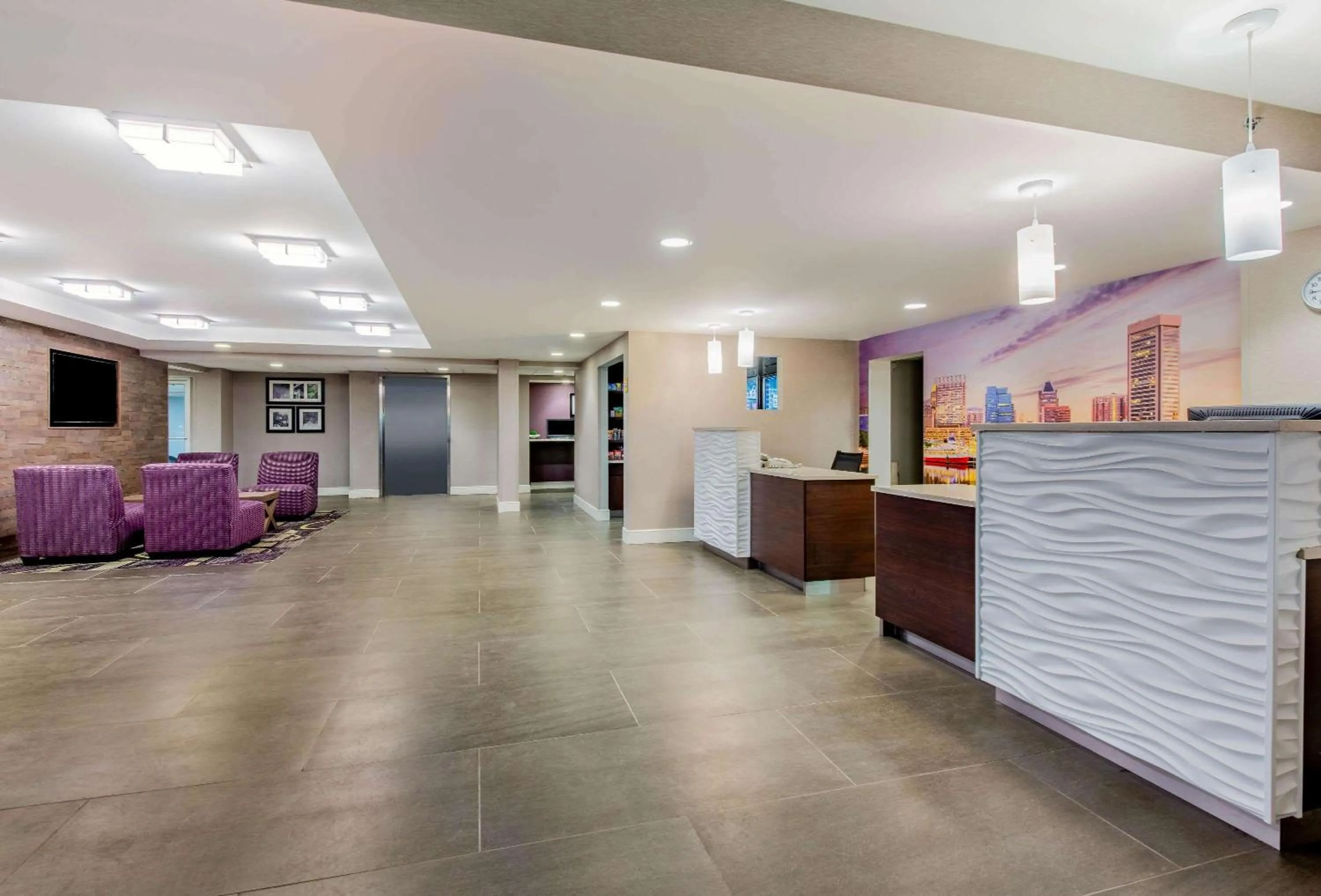 Lobby or reception in La Quinta by Wyndham Baltimore BWI Airport