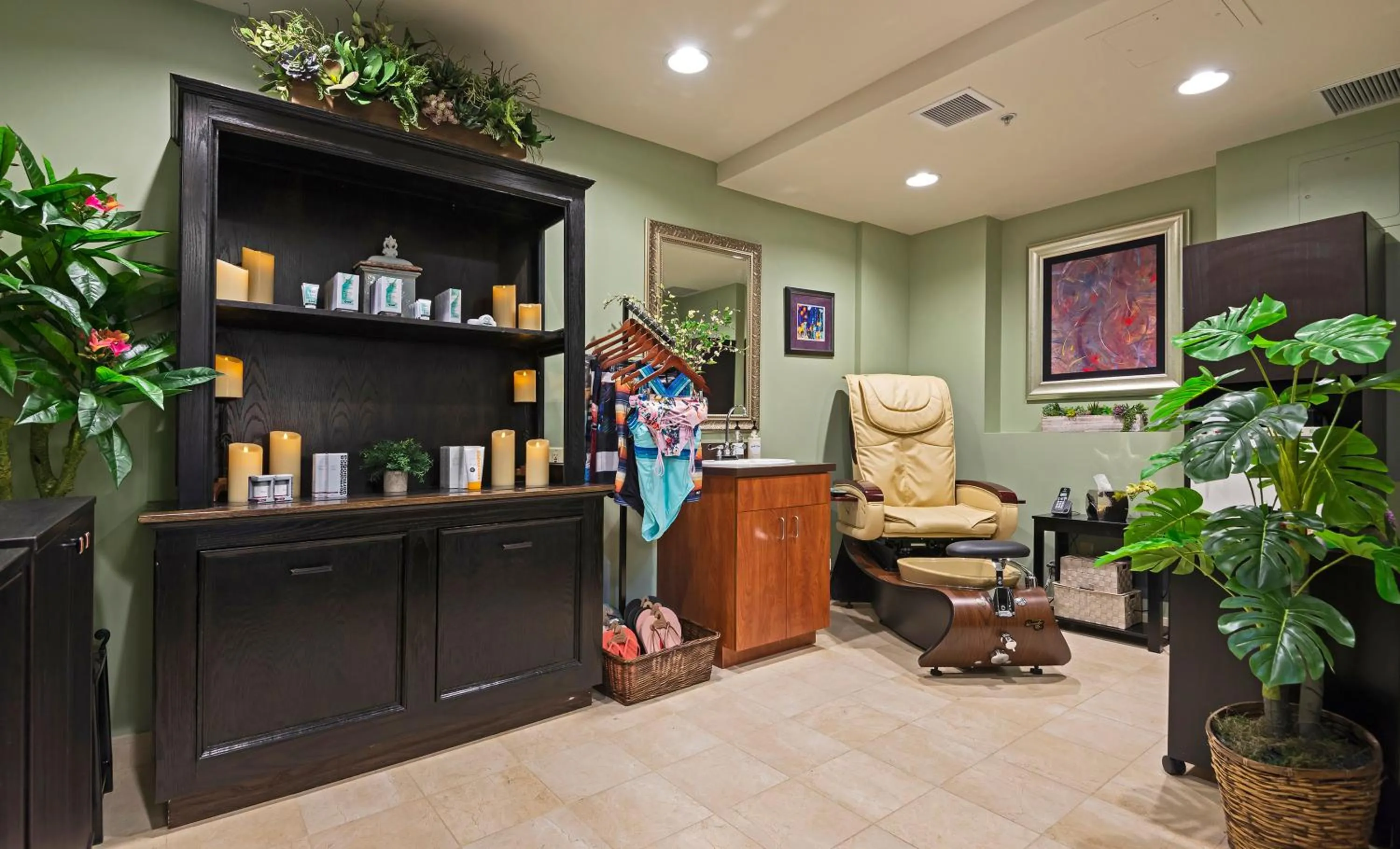 Spa and wellness centre/facilities in Alta's Rustler Lodge