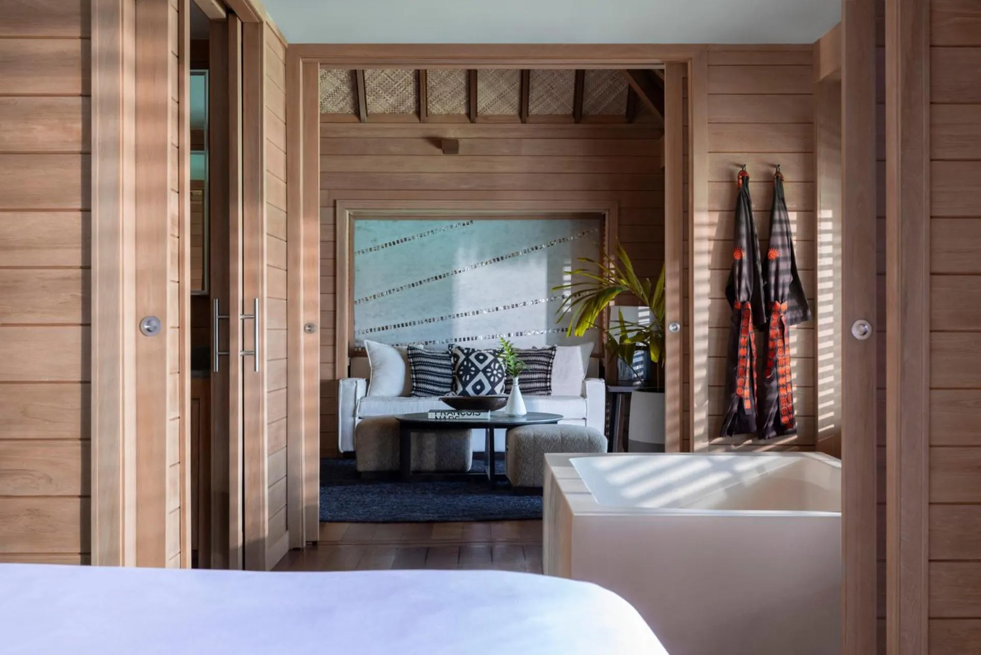 Photo of the whole room, Bed in Four Seasons Resort Bora Bora