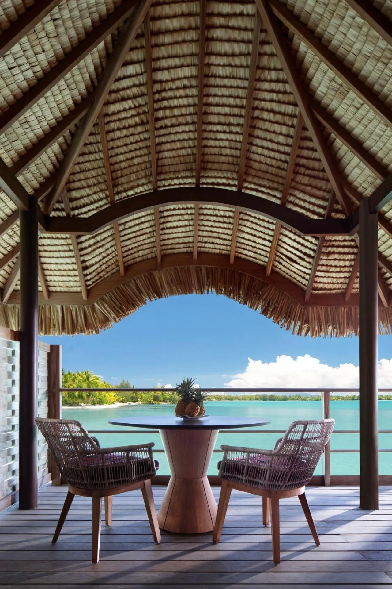 Balcony/Terrace in Four Seasons Resort Bora Bora