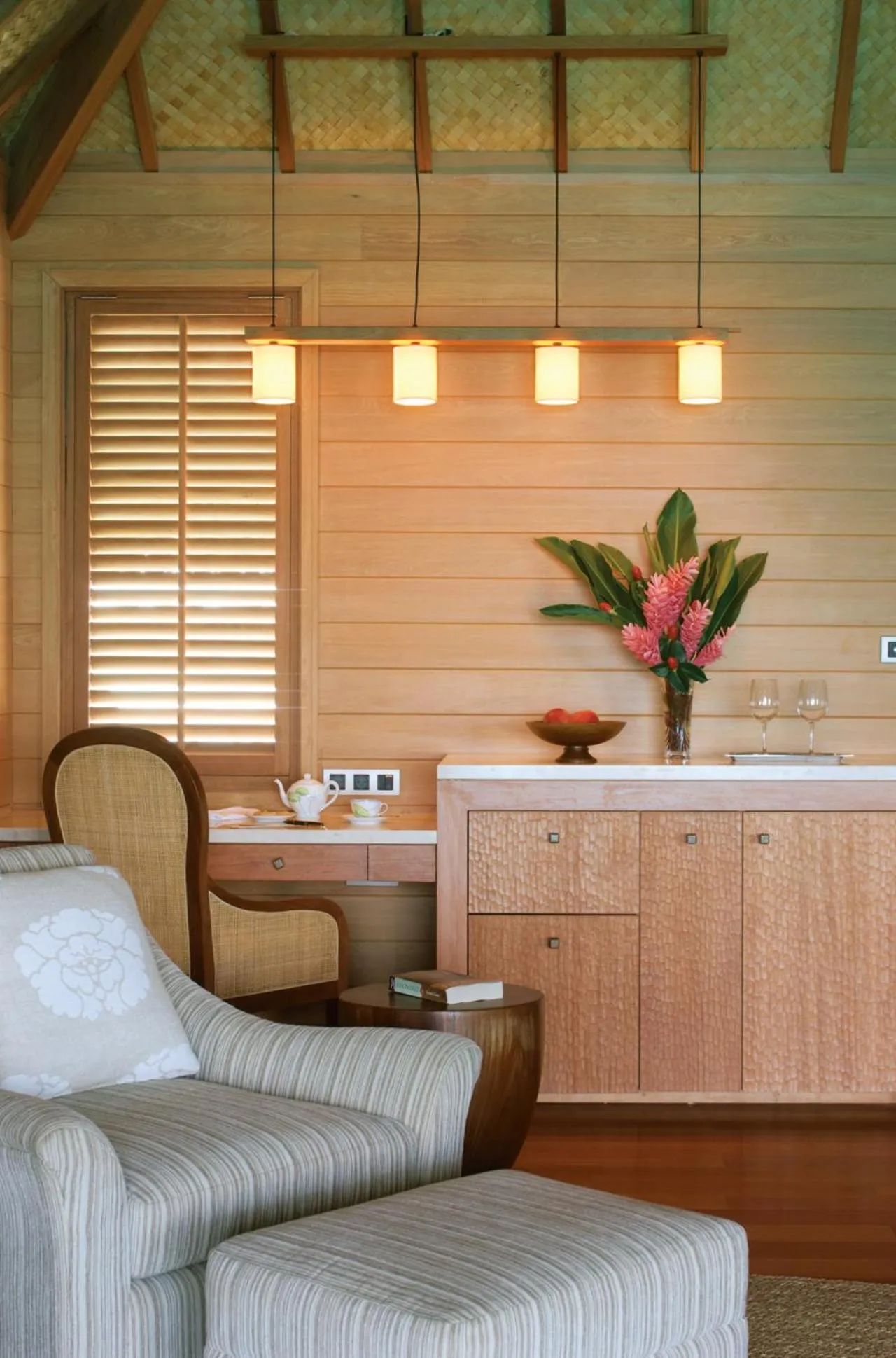 Living room in Four Seasons Resort Bora Bora