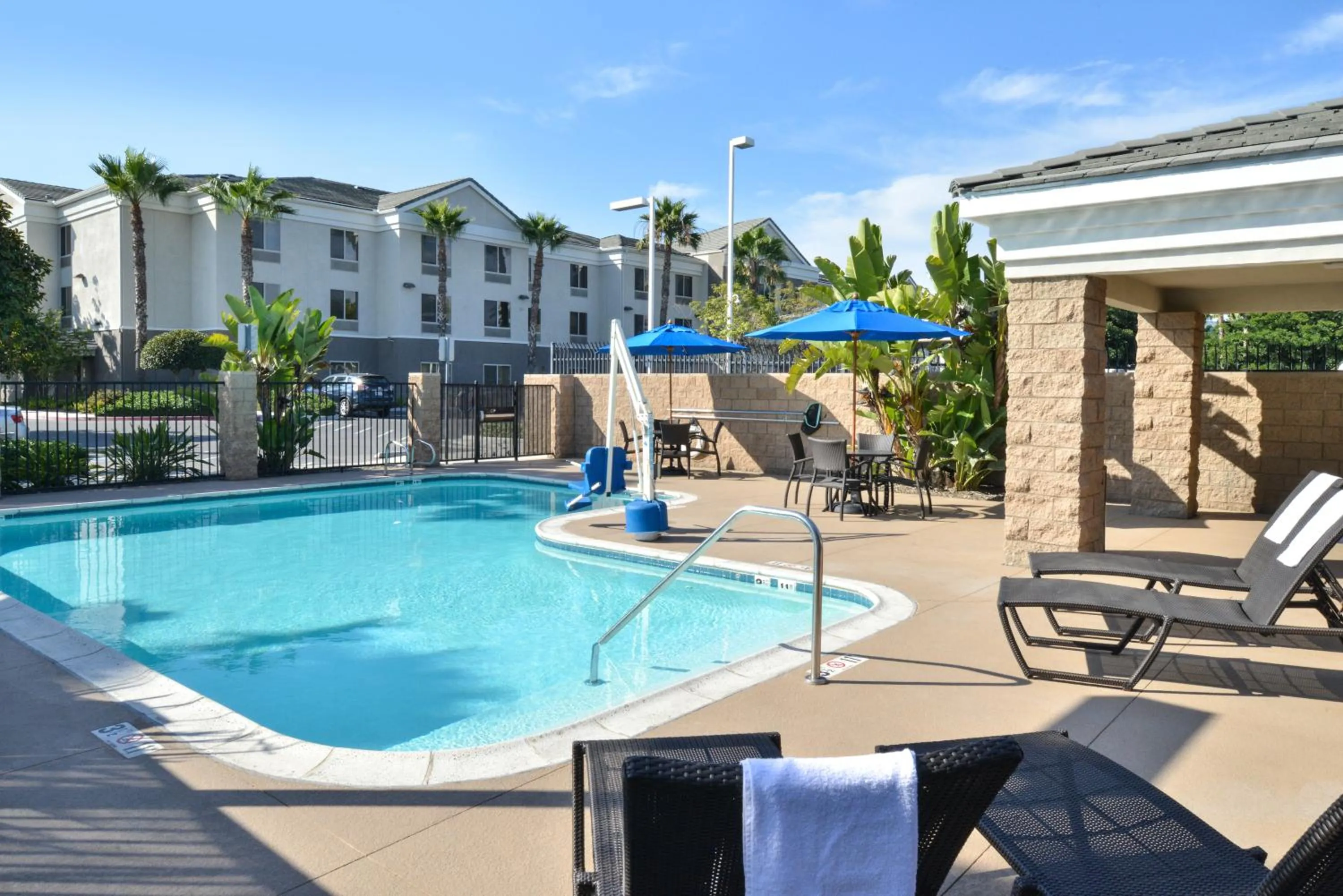 Swimming Pool in Holiday Inn Express & Suites San Diego Otay Mesa, an IHG Hotel