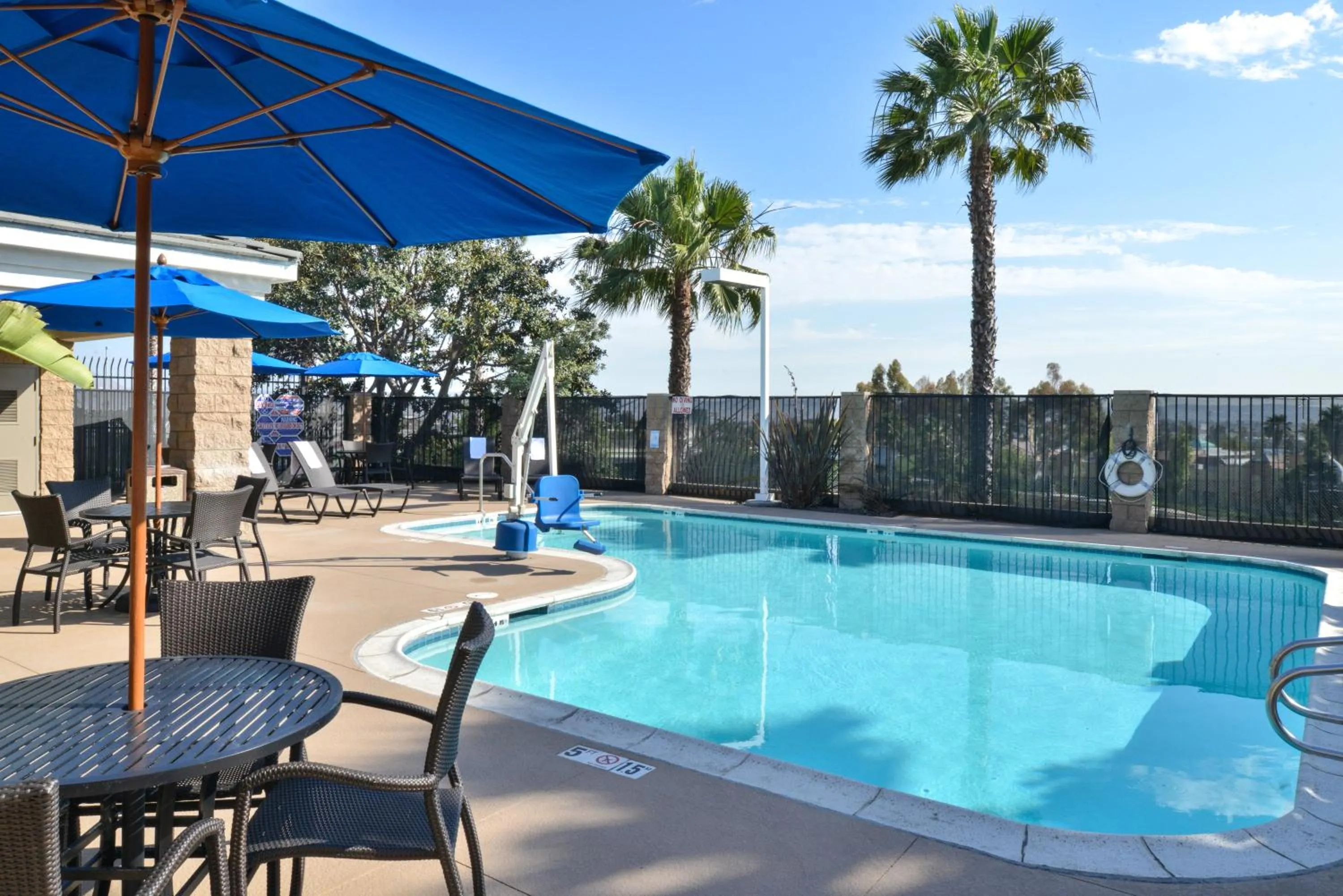 Swimming Pool in Holiday Inn Express & Suites San Diego Otay Mesa, an IHG Hotel