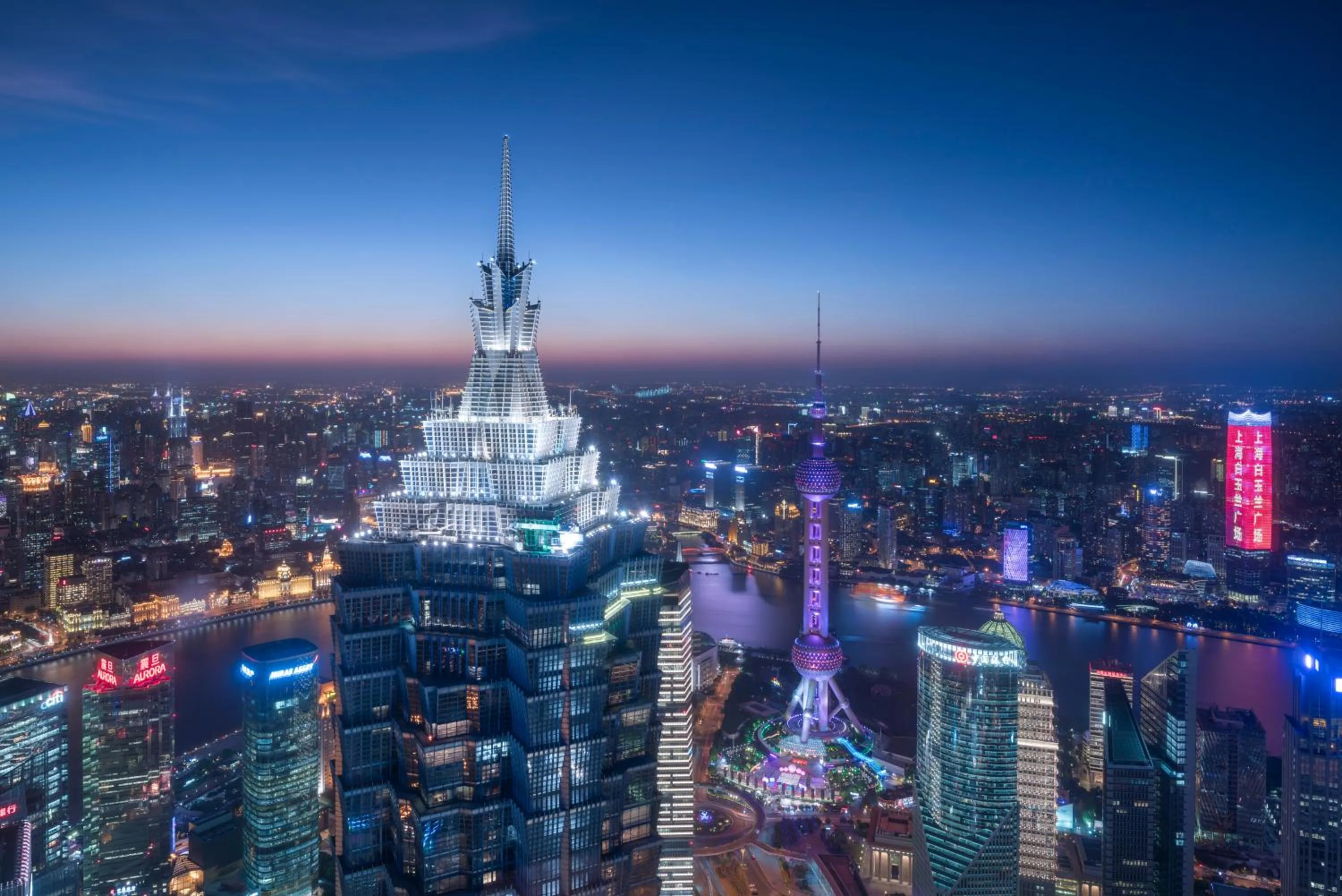 Property building in Grand Hyatt Shanghai