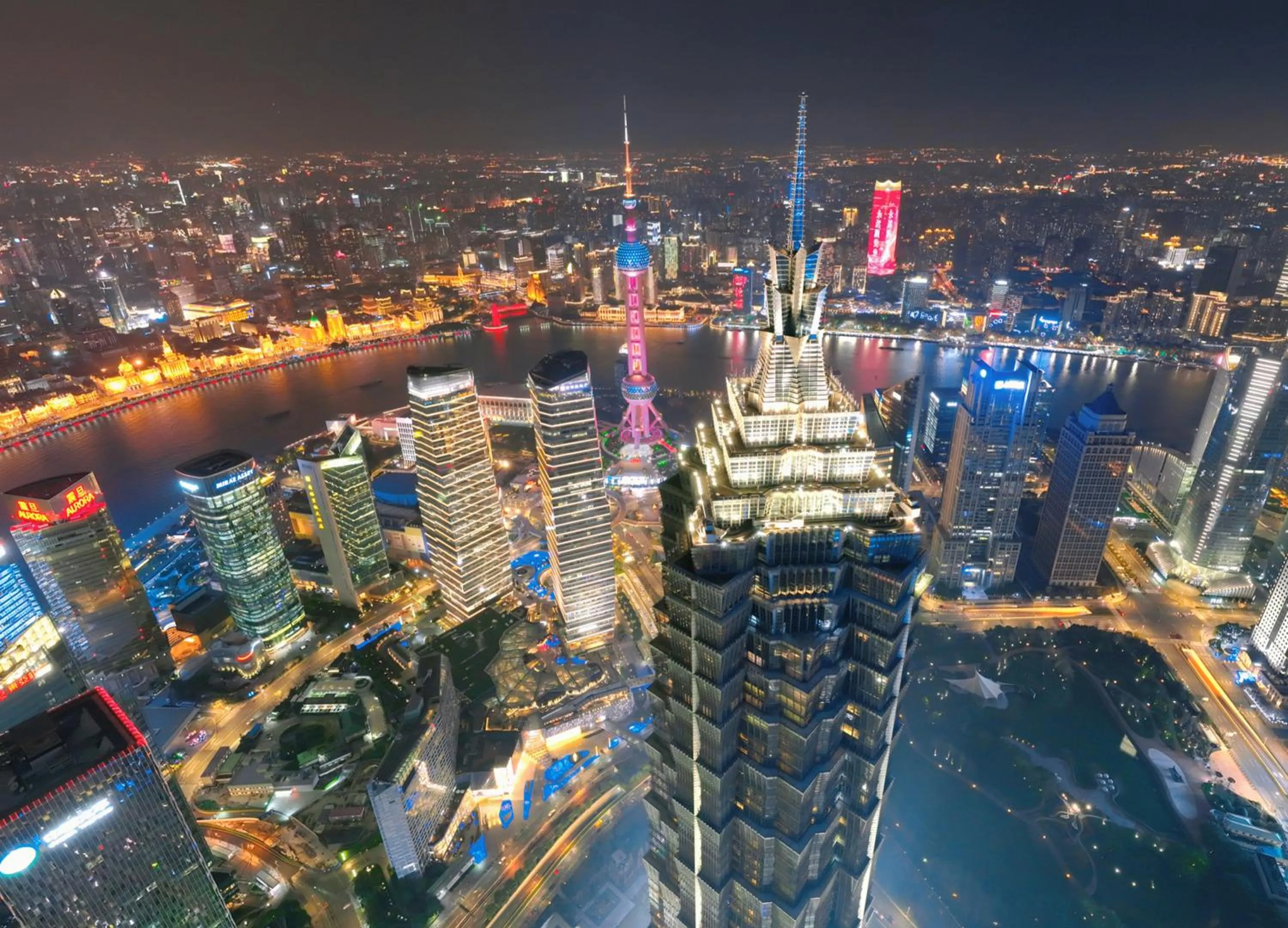 Property building in Grand Hyatt Shanghai