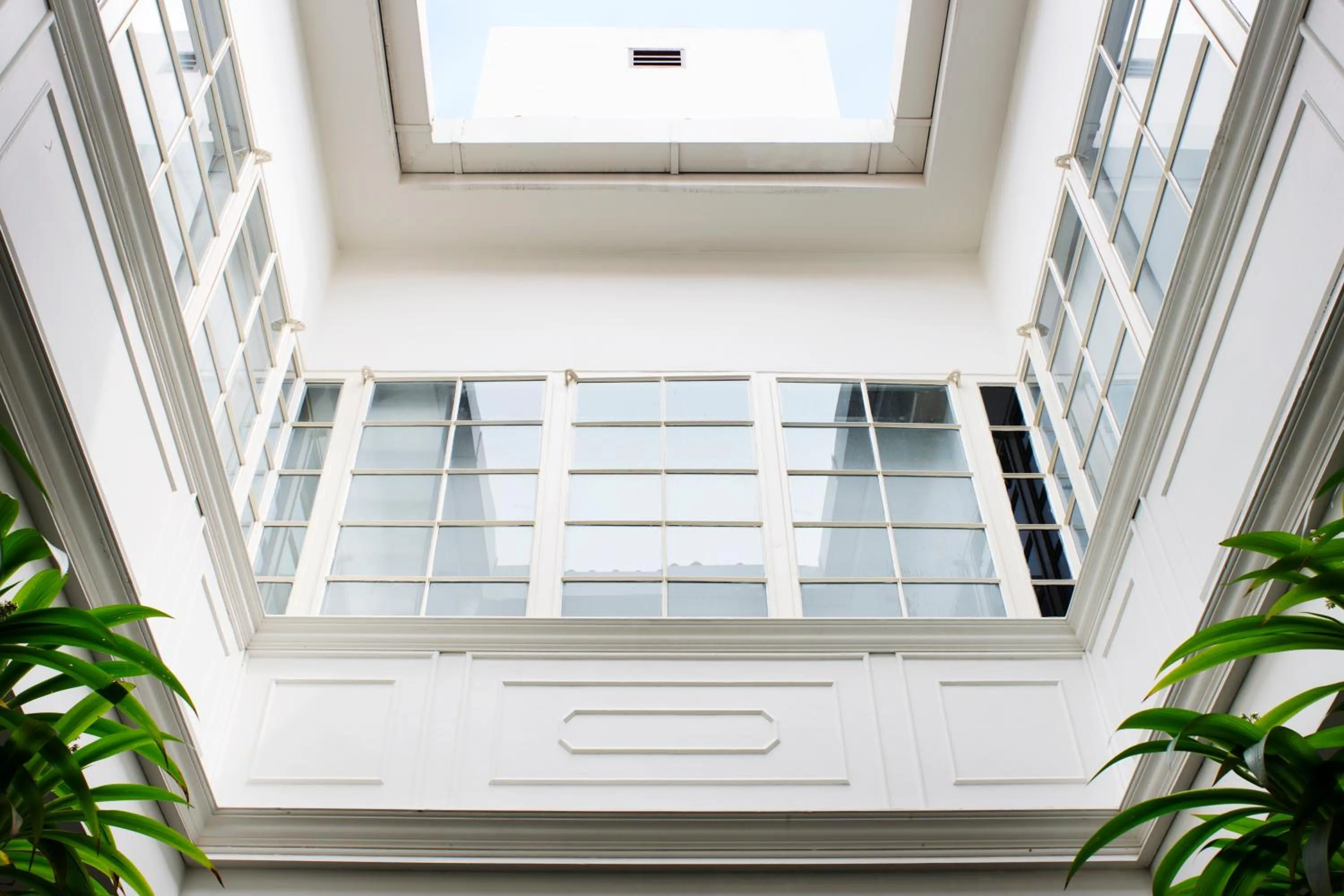 Inner courtyard view in Hotel Clover 769 North Bridge Road