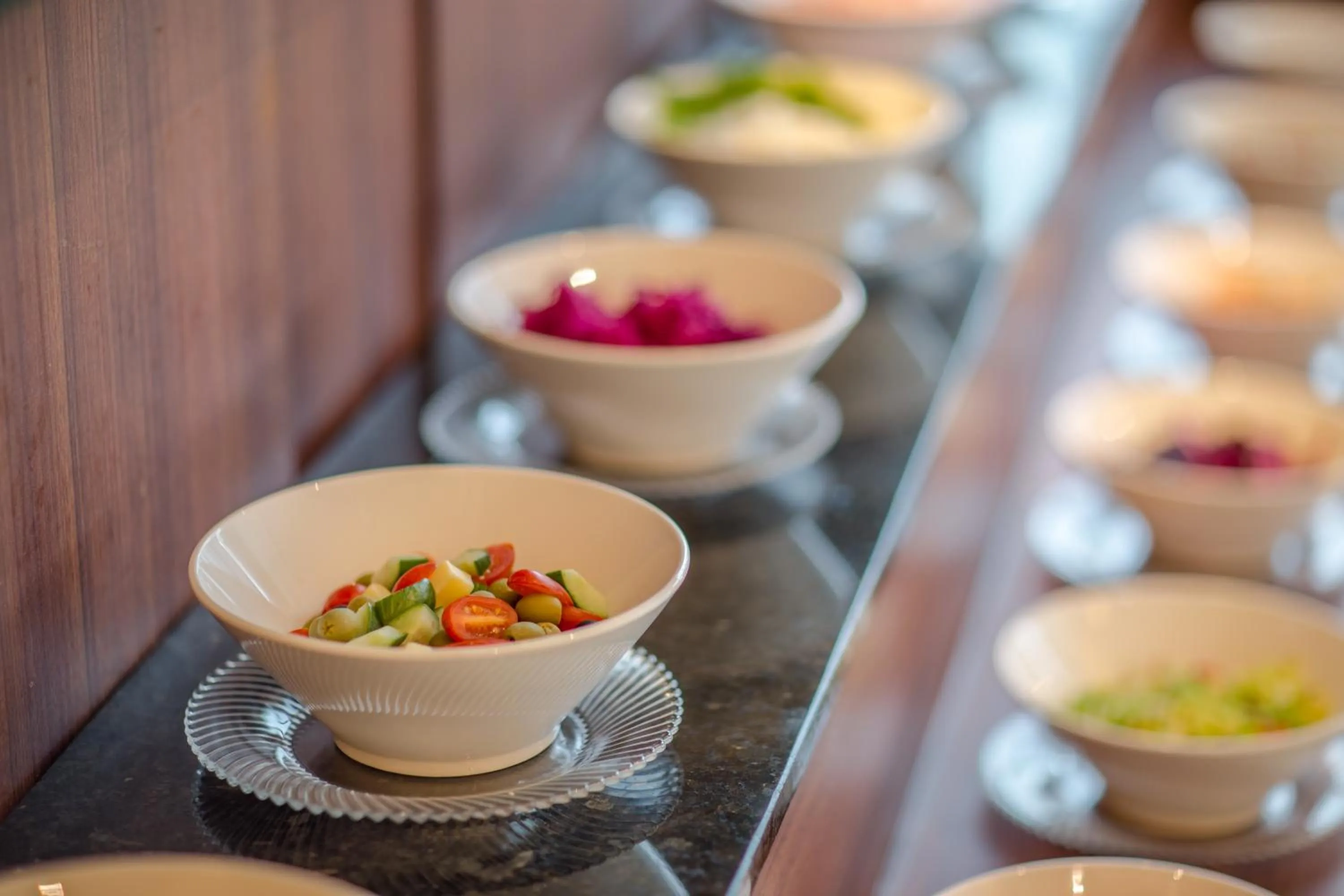 Breakfast in The Blue Sky Hotel and Tower