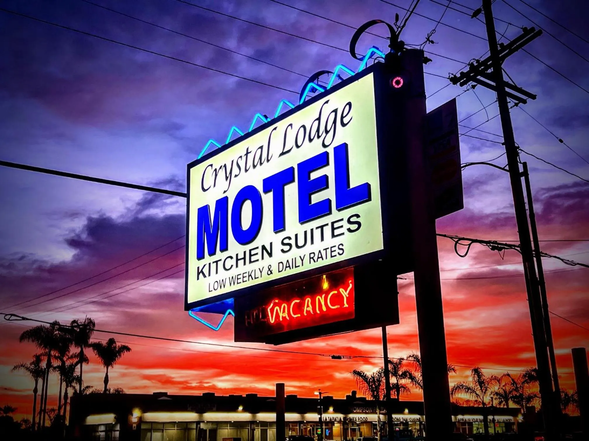 Property building in Crystal Lodge Motel