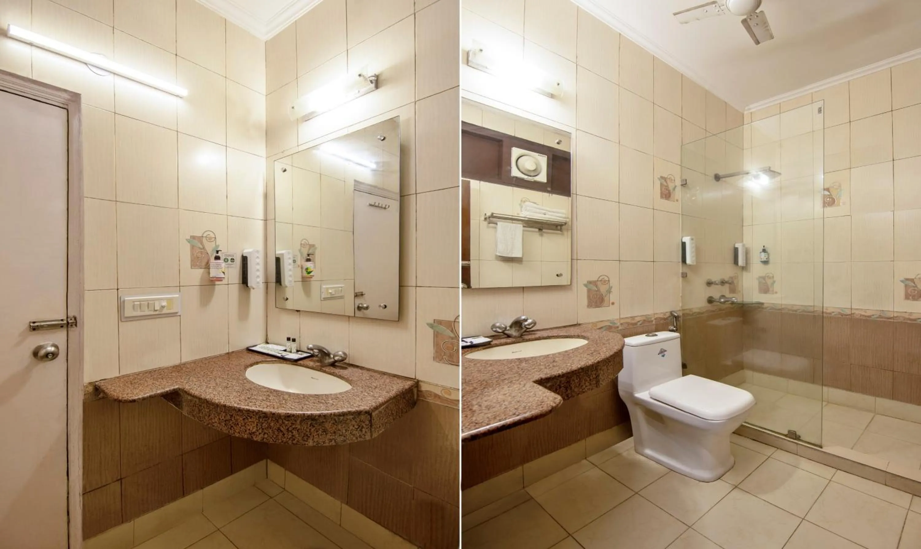 Bathroom in Treebo Paras International