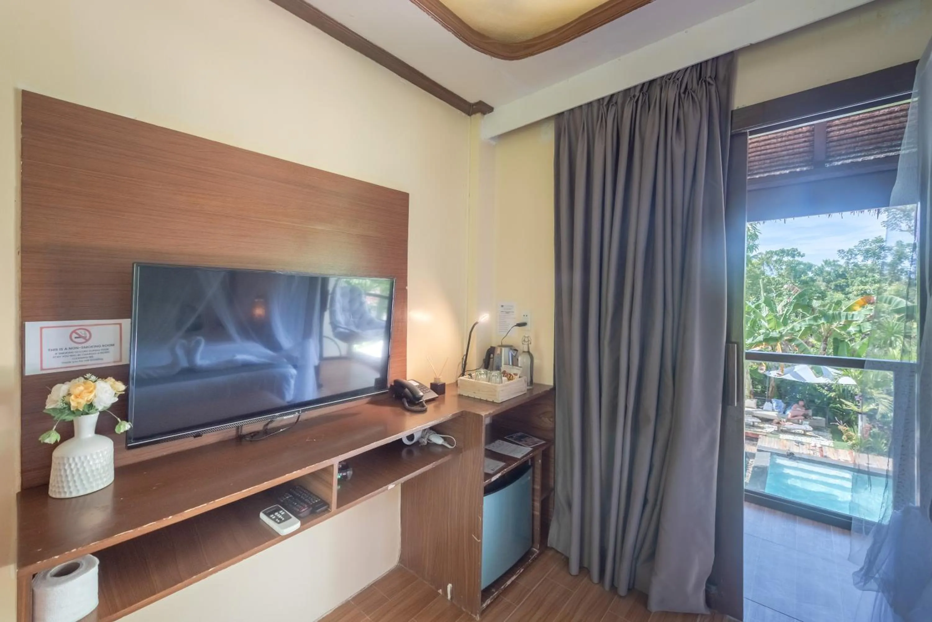 TV and multimedia in The Hillside Resort Siargao