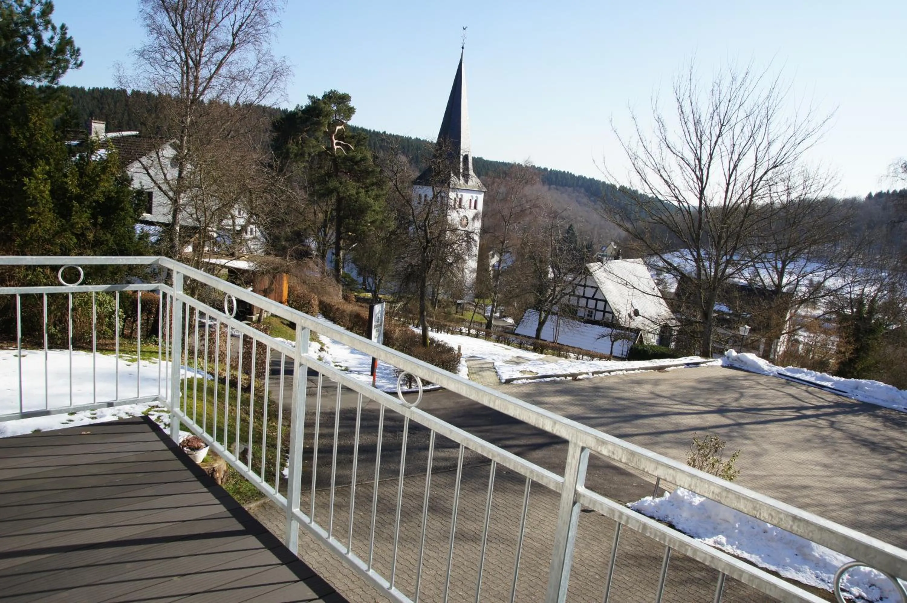 Balcony/Terrace in Gasthof Schumacher Hotel garni