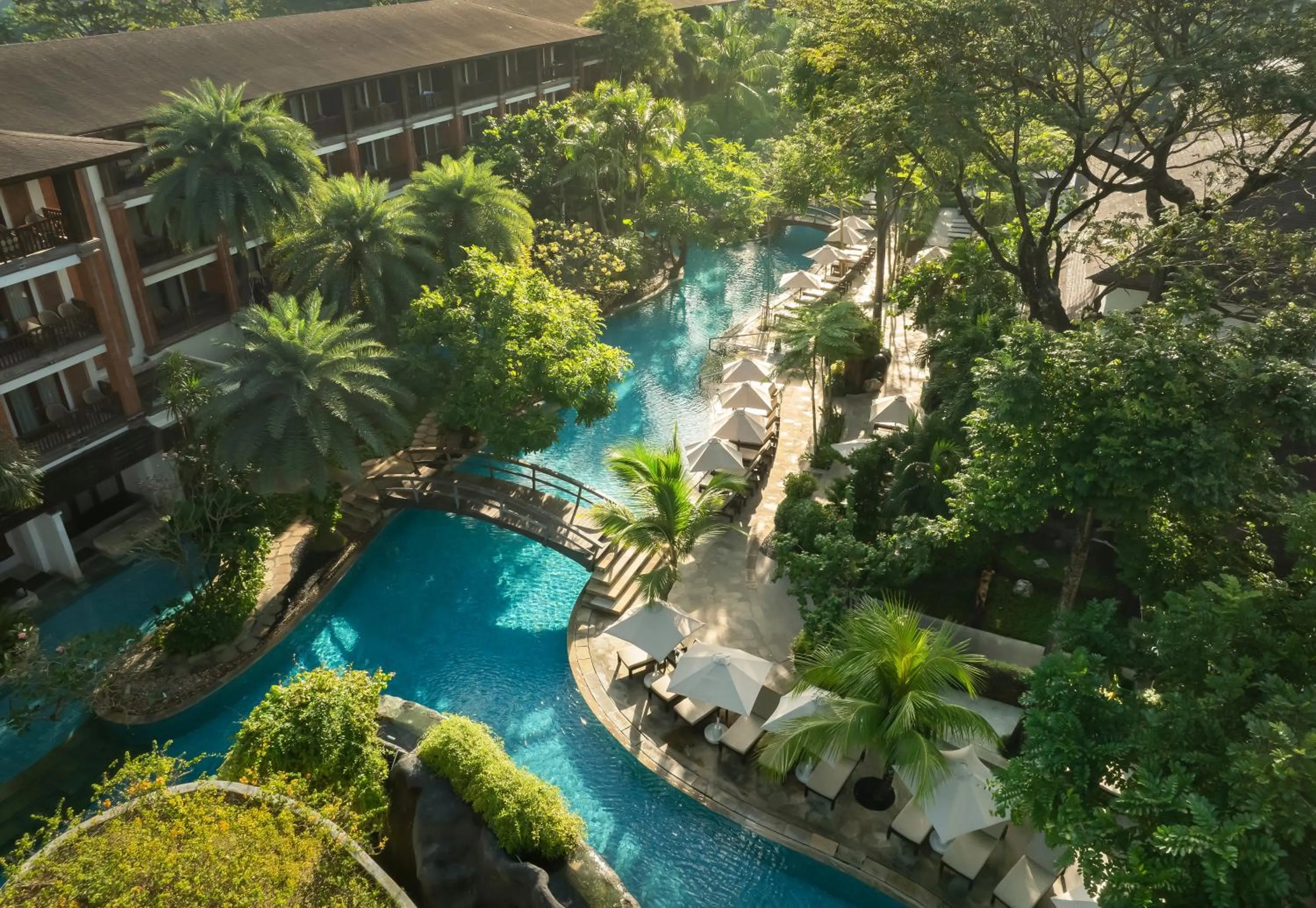 Swimming pool in Padma Resort Legian