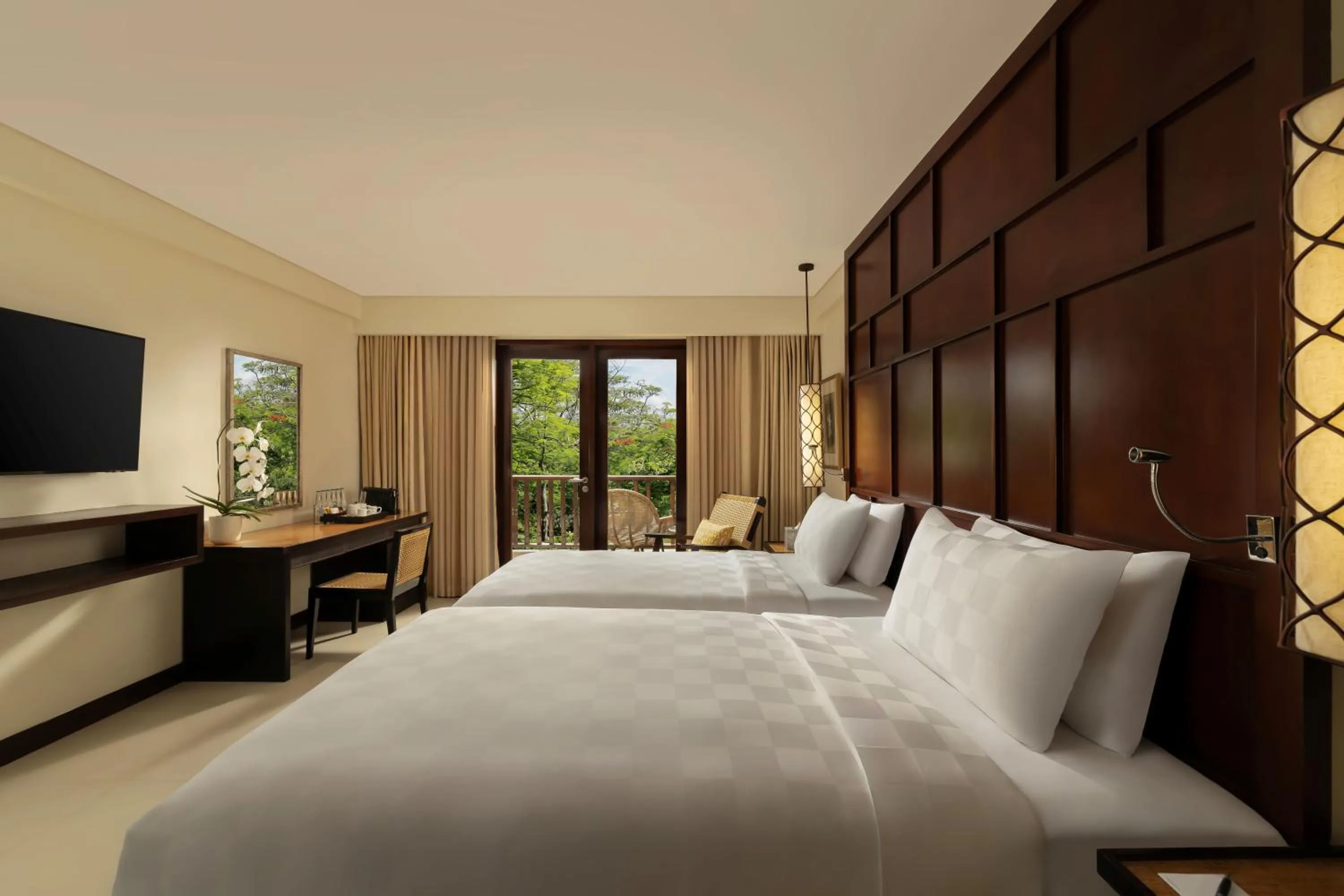 Bed in Padma Resort Legian