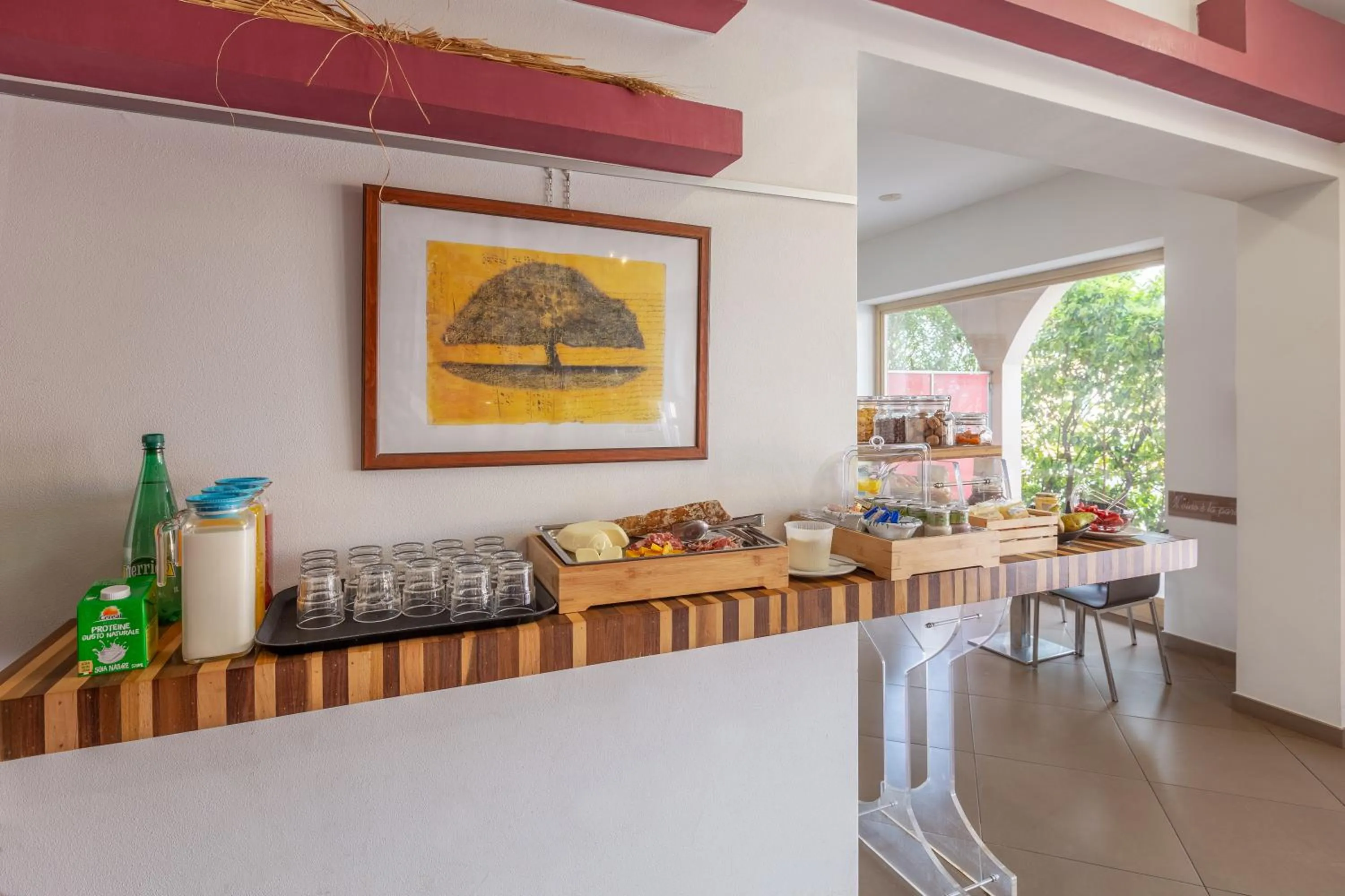 Buffet breakfast in diVino Hotel