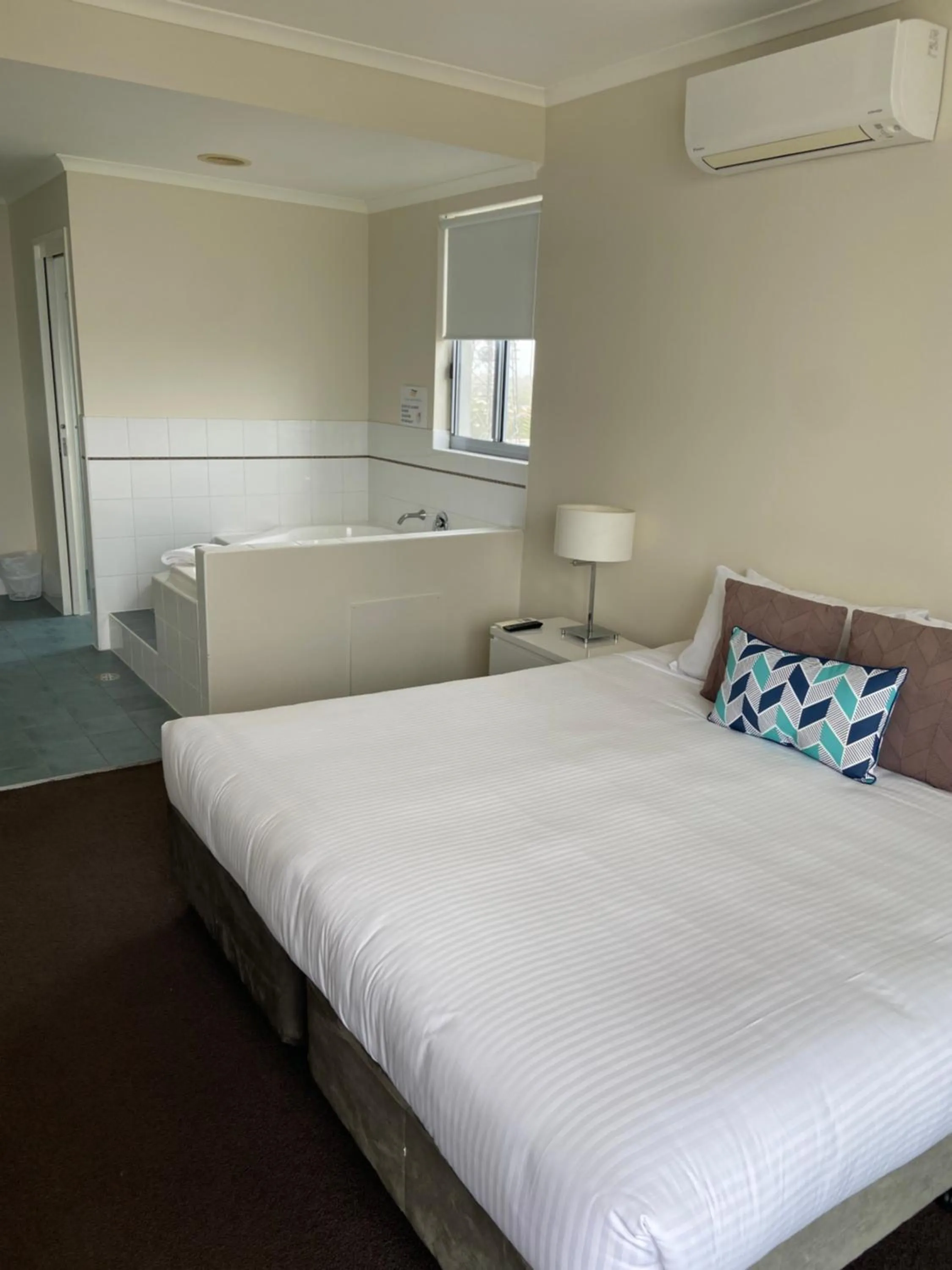 Bed in Ki-ea Apartments