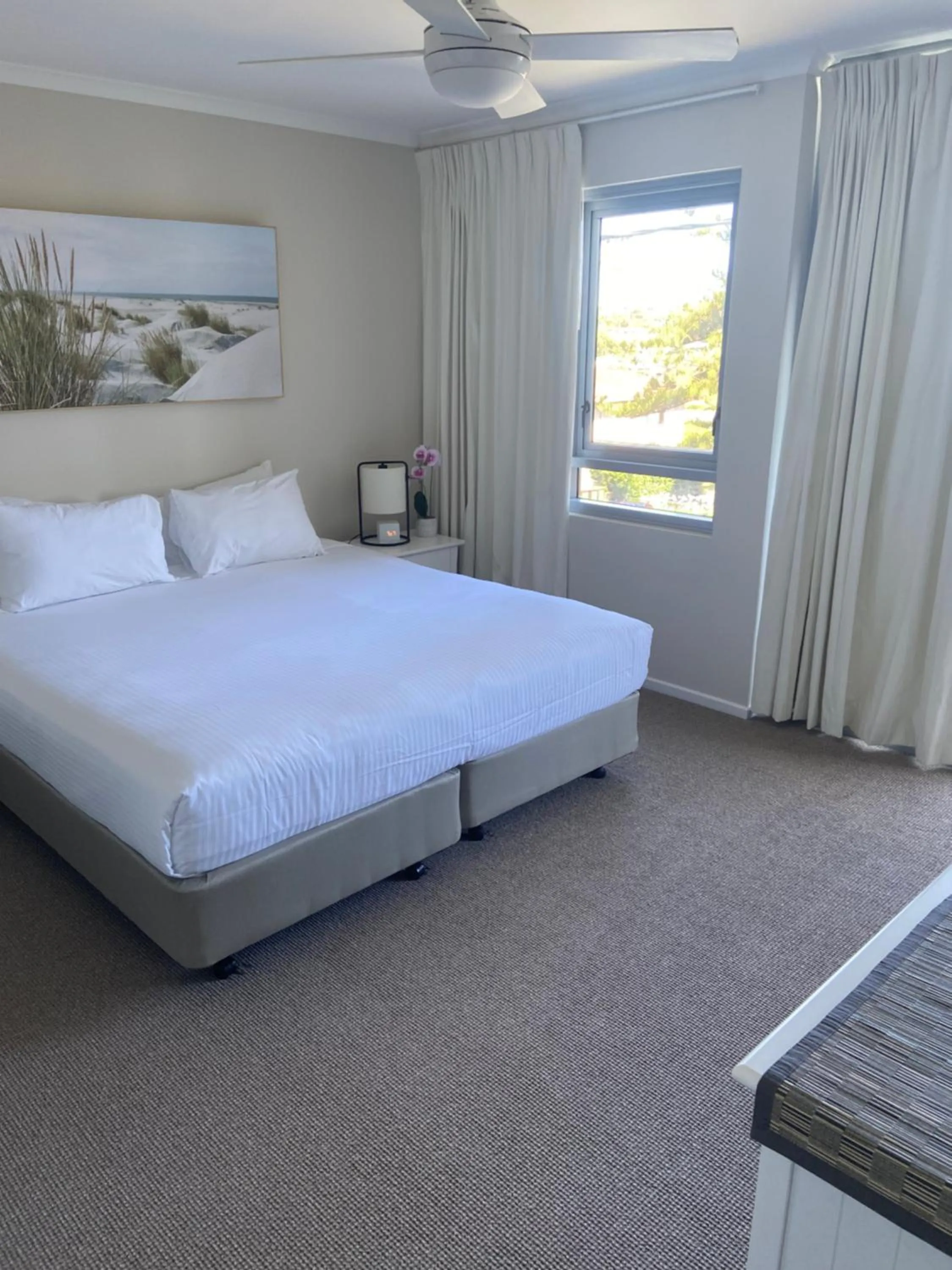 Bed in Ki-ea Apartments