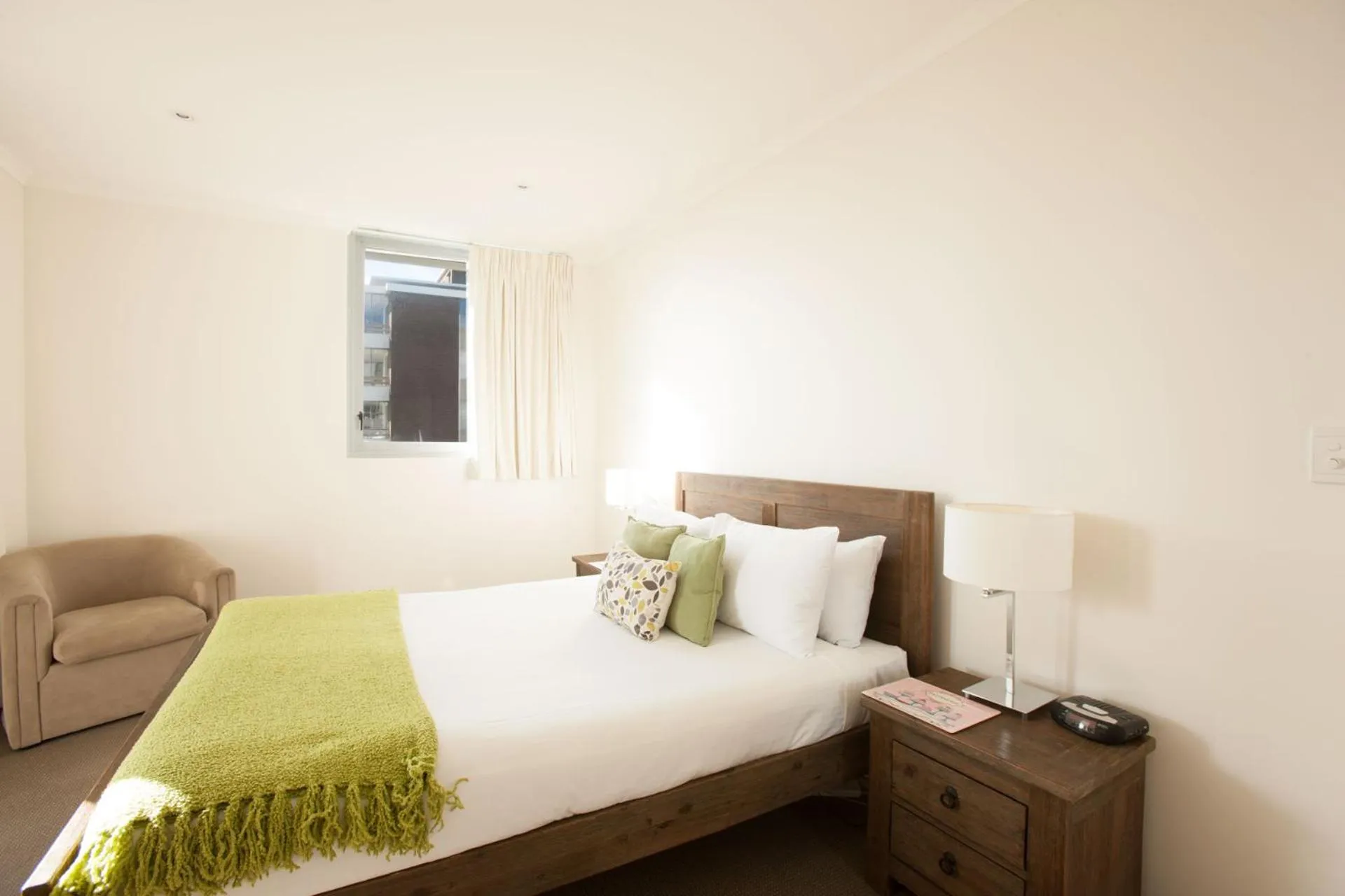 Bed in Ki-ea Apartments