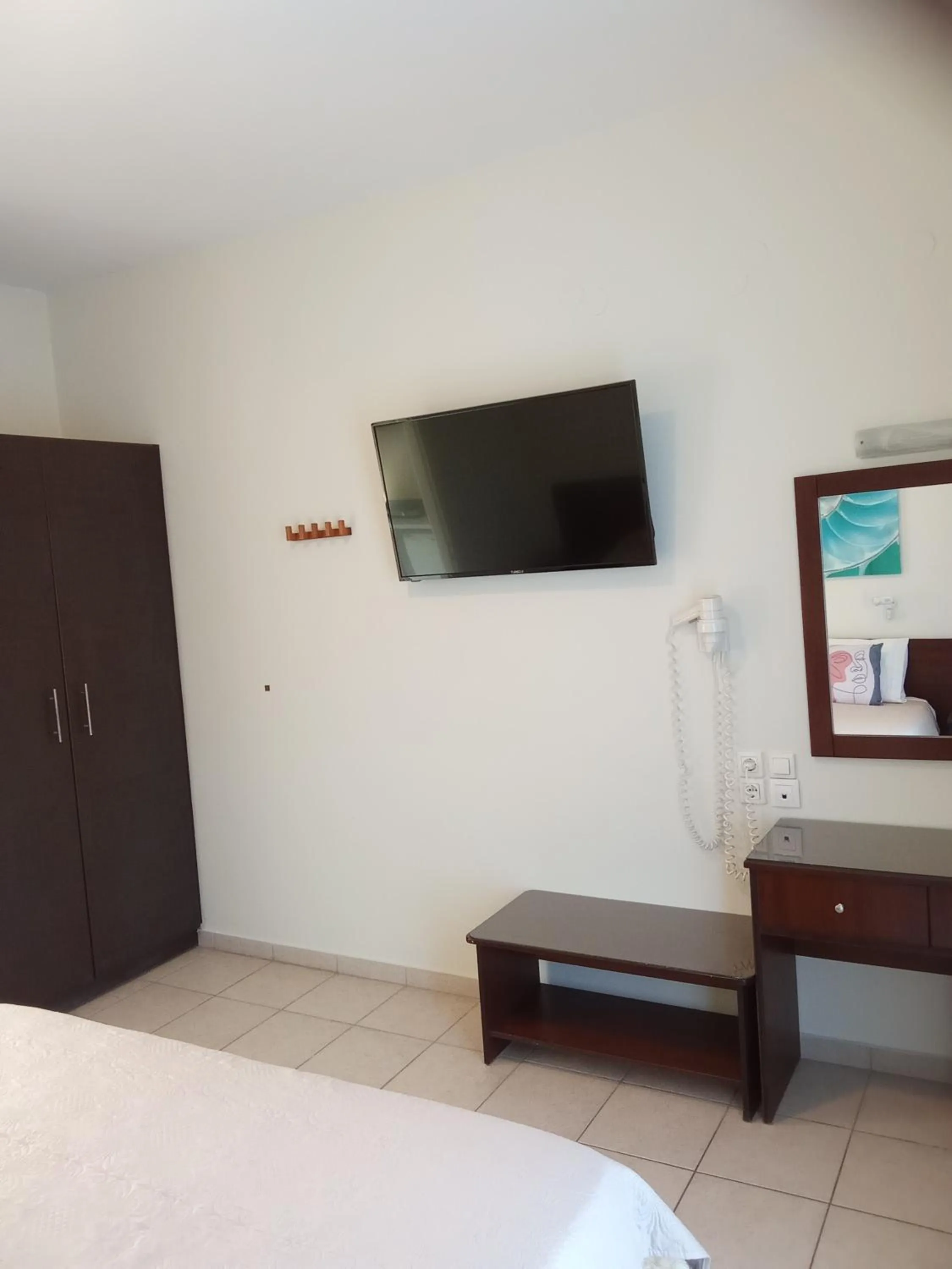 Bed in Metaxa Apartments