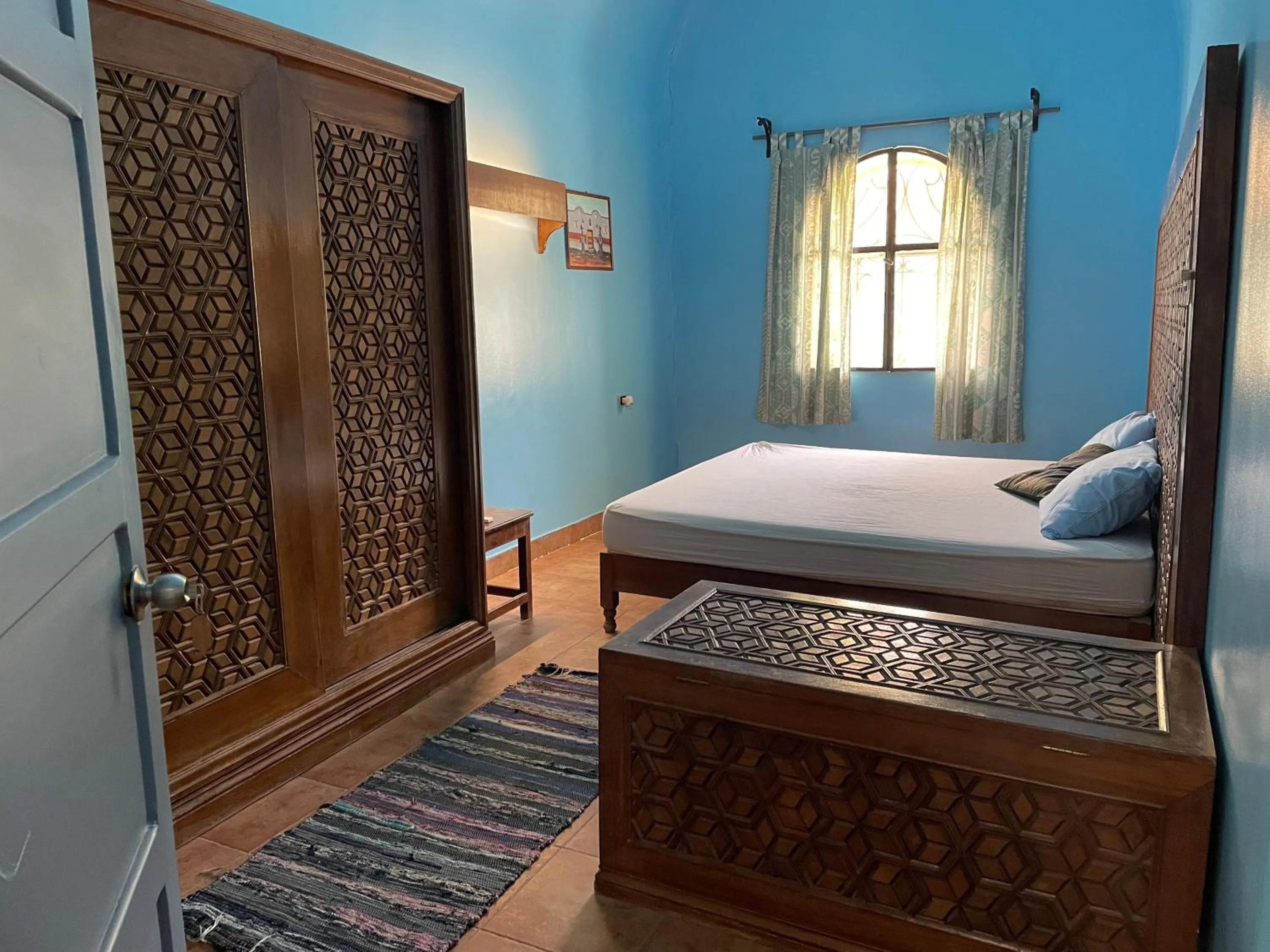 Bed in Nubian Holiday House Aswan