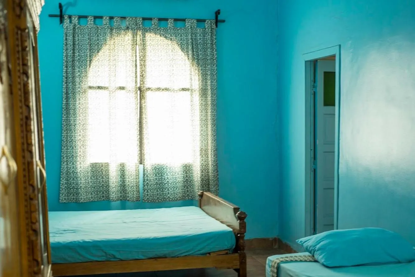 Bed in Nubian Holiday House Aswan