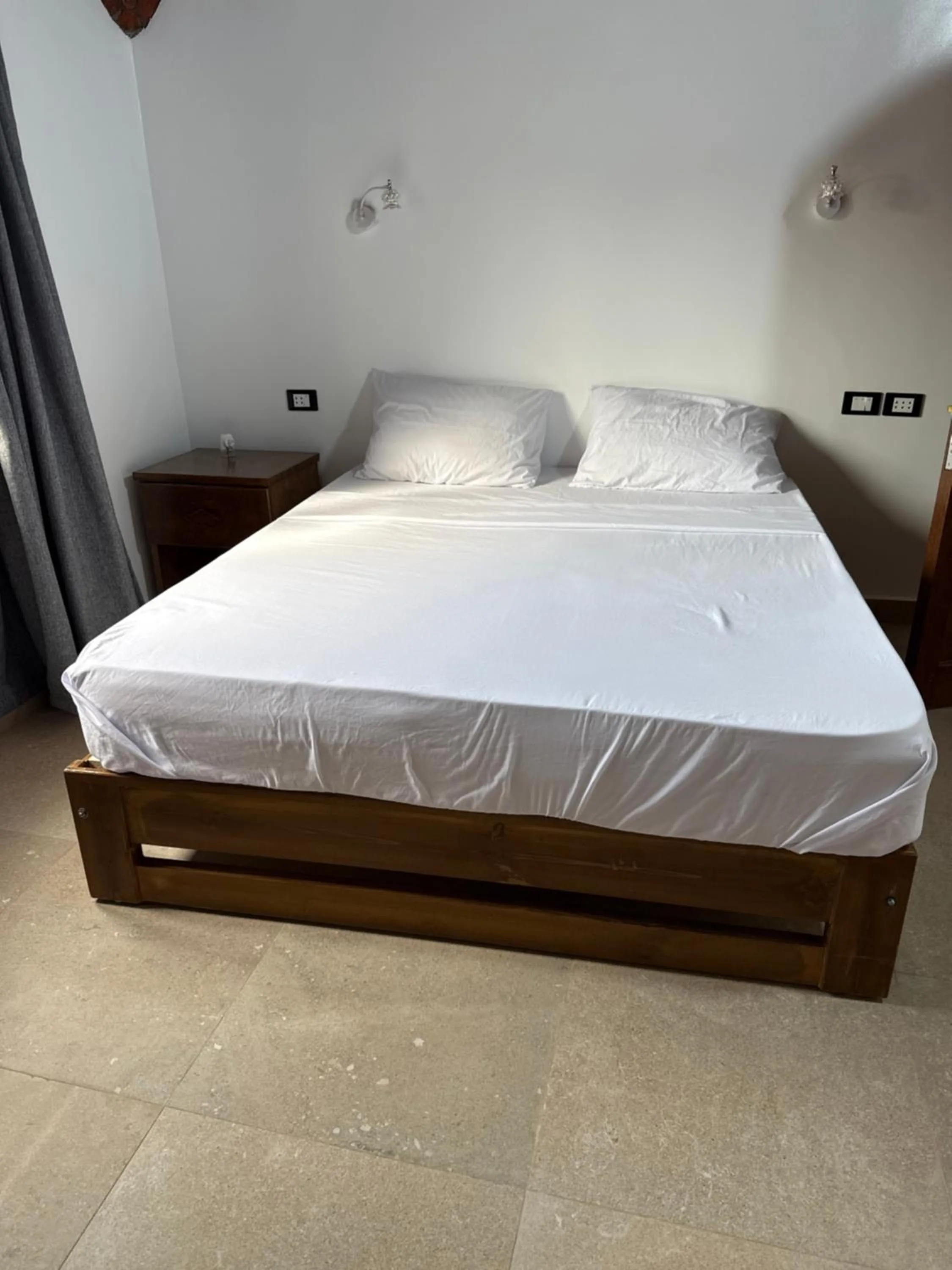 Bed in Nubian Holiday House Aswan