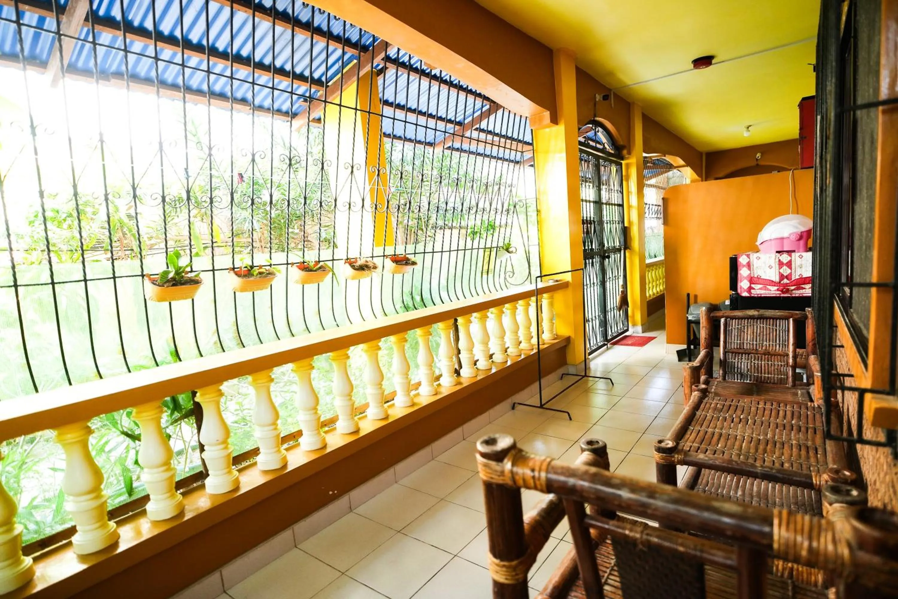 Patio in Gracias Inn Boracay