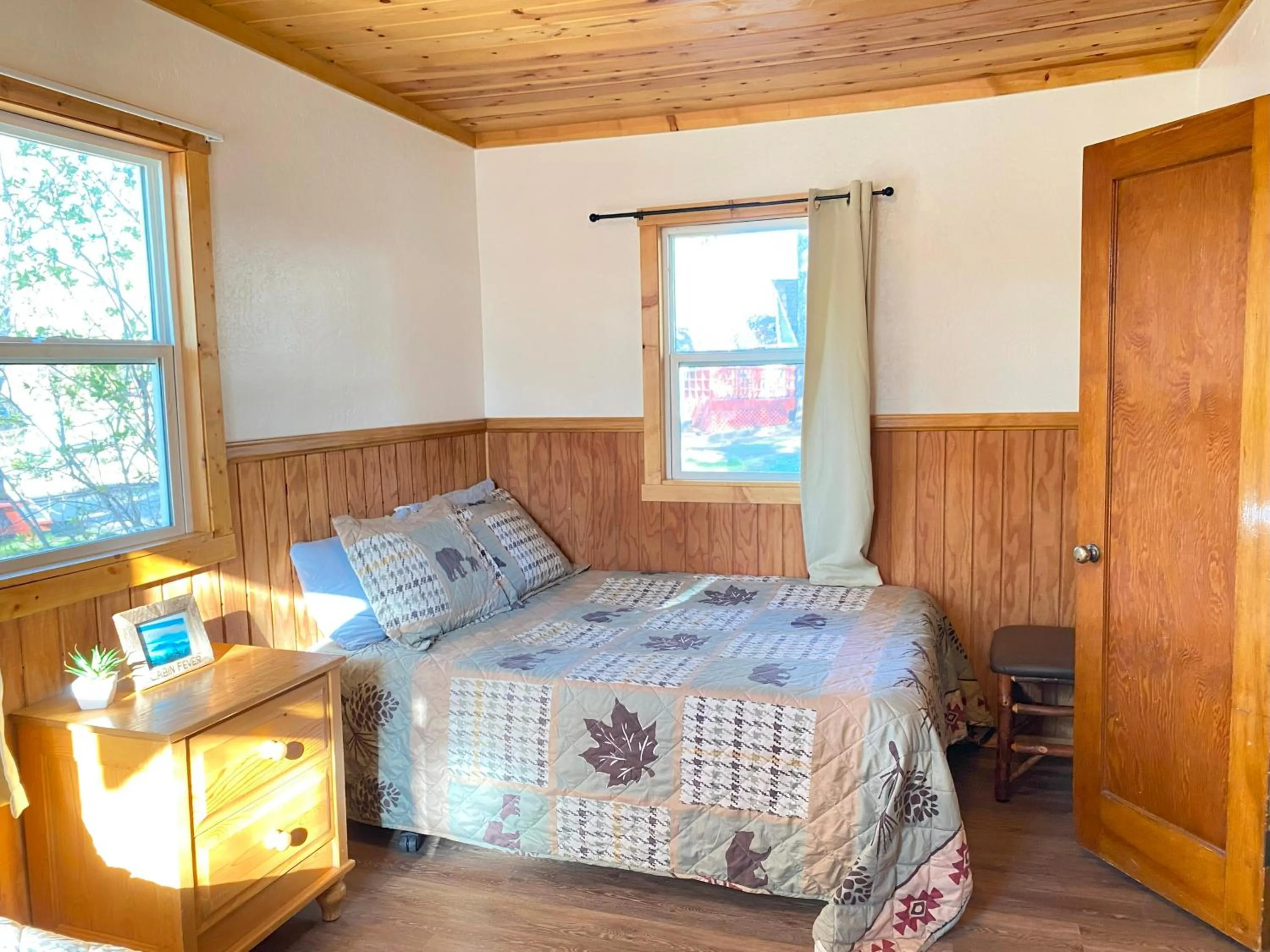 Bed in Blue Horizon Lodge