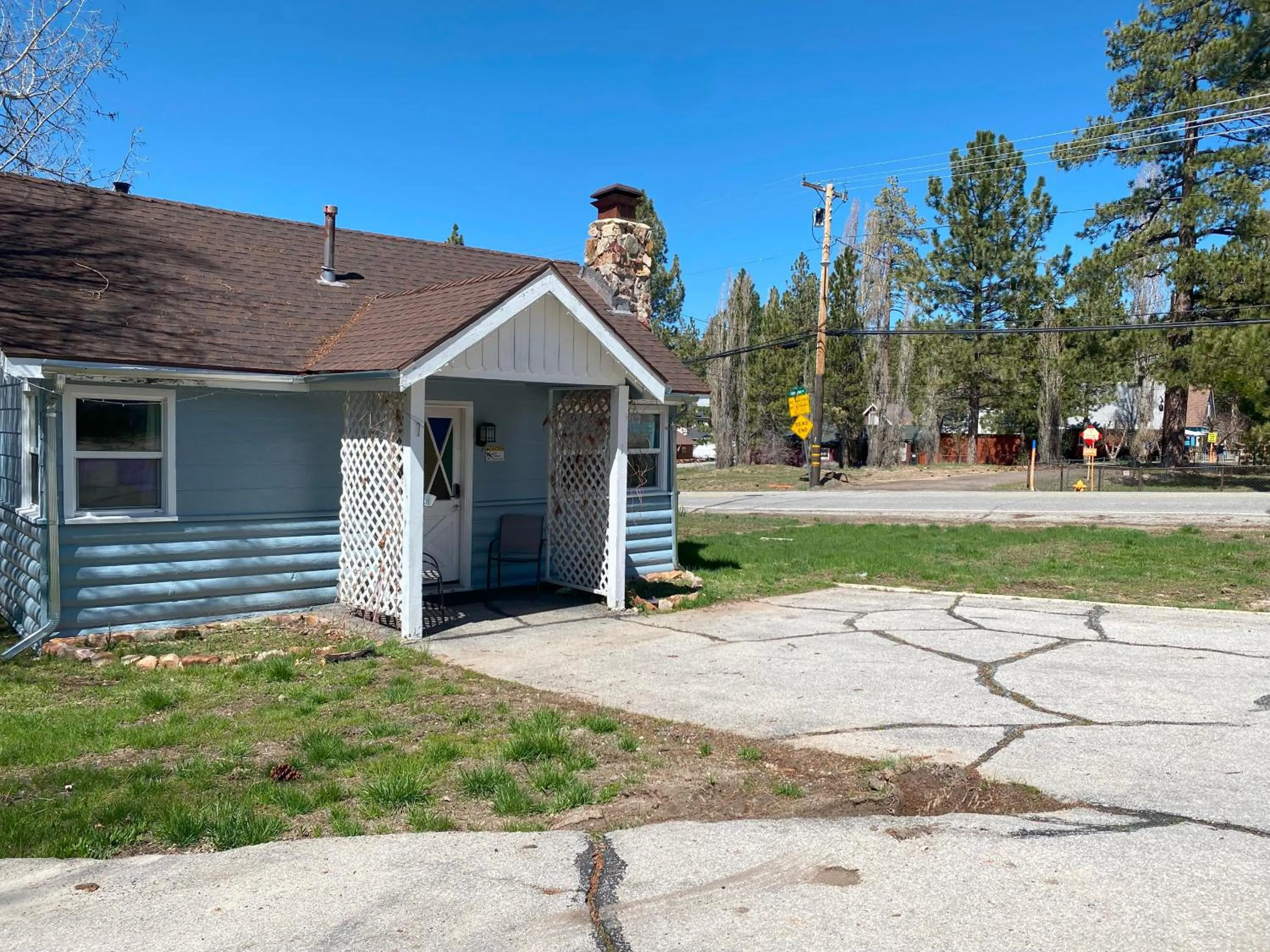 Facade/entrance in Blue Horizon Lodge