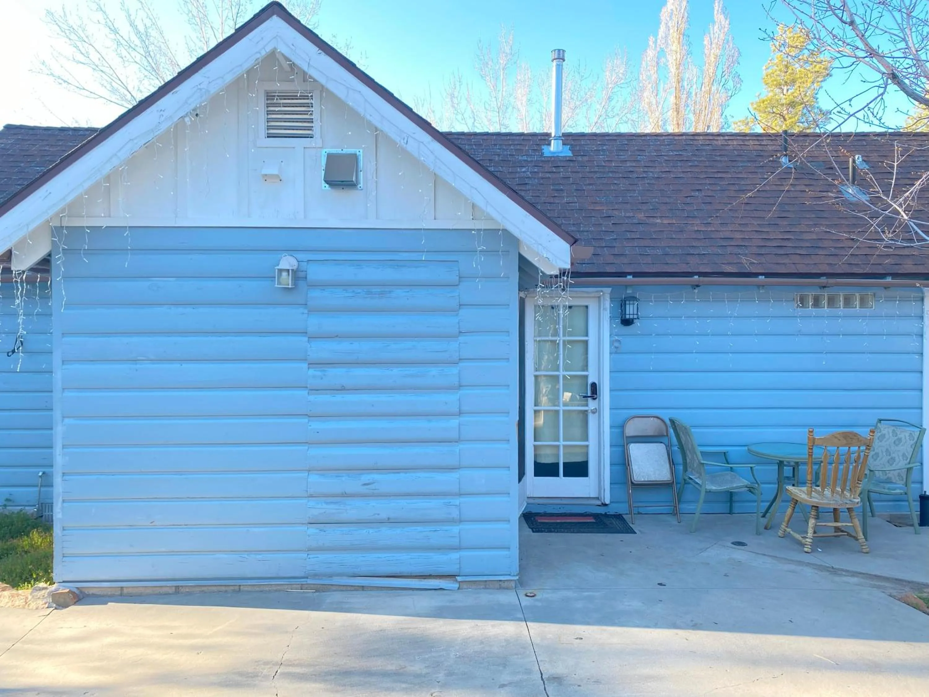 Facade/entrance in Blue Horizon Lodge