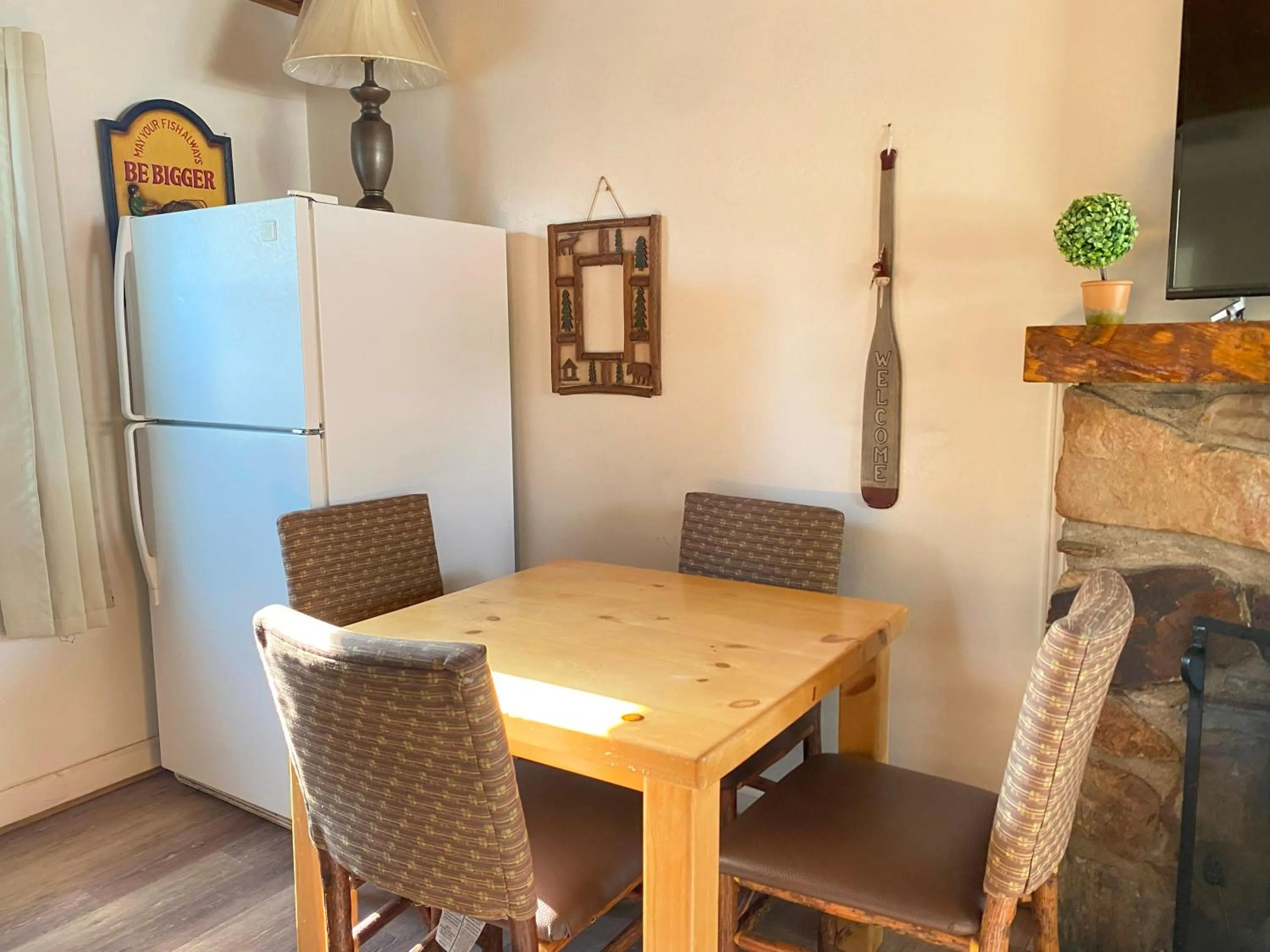 Living room in Blue Horizon Lodge