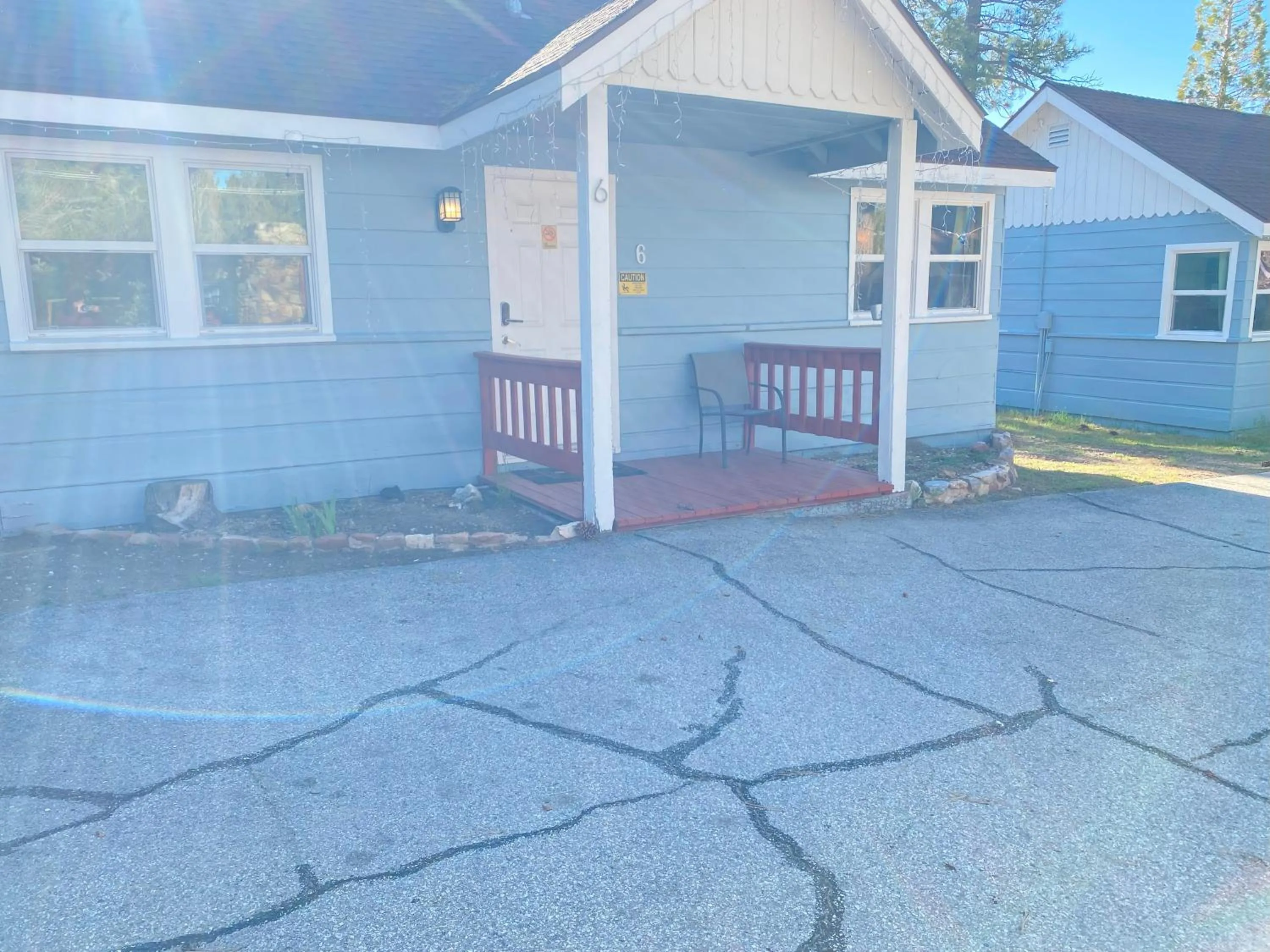Facade/entrance in Blue Horizon Lodge
