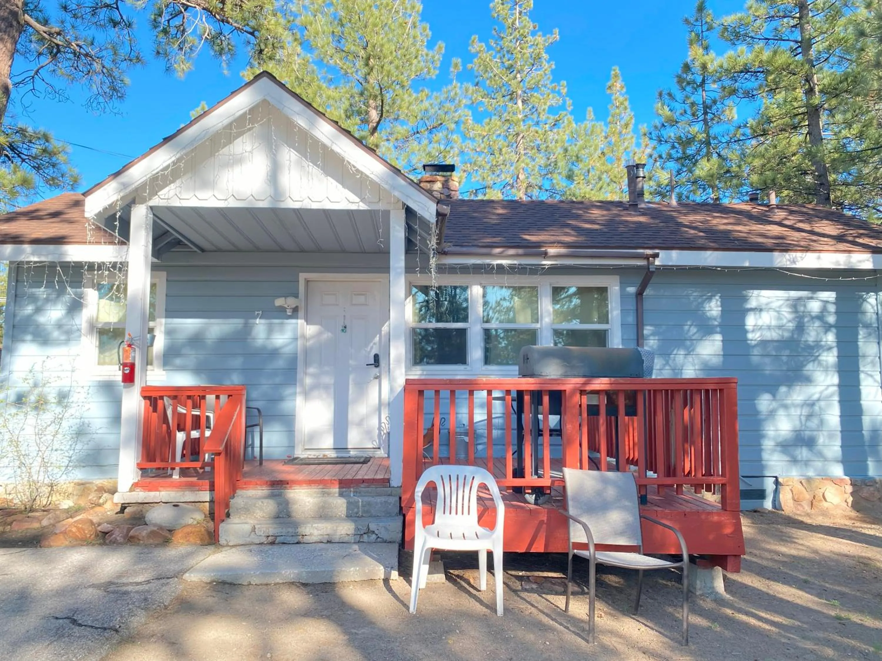 Facade/entrance in Blue Horizon Lodge