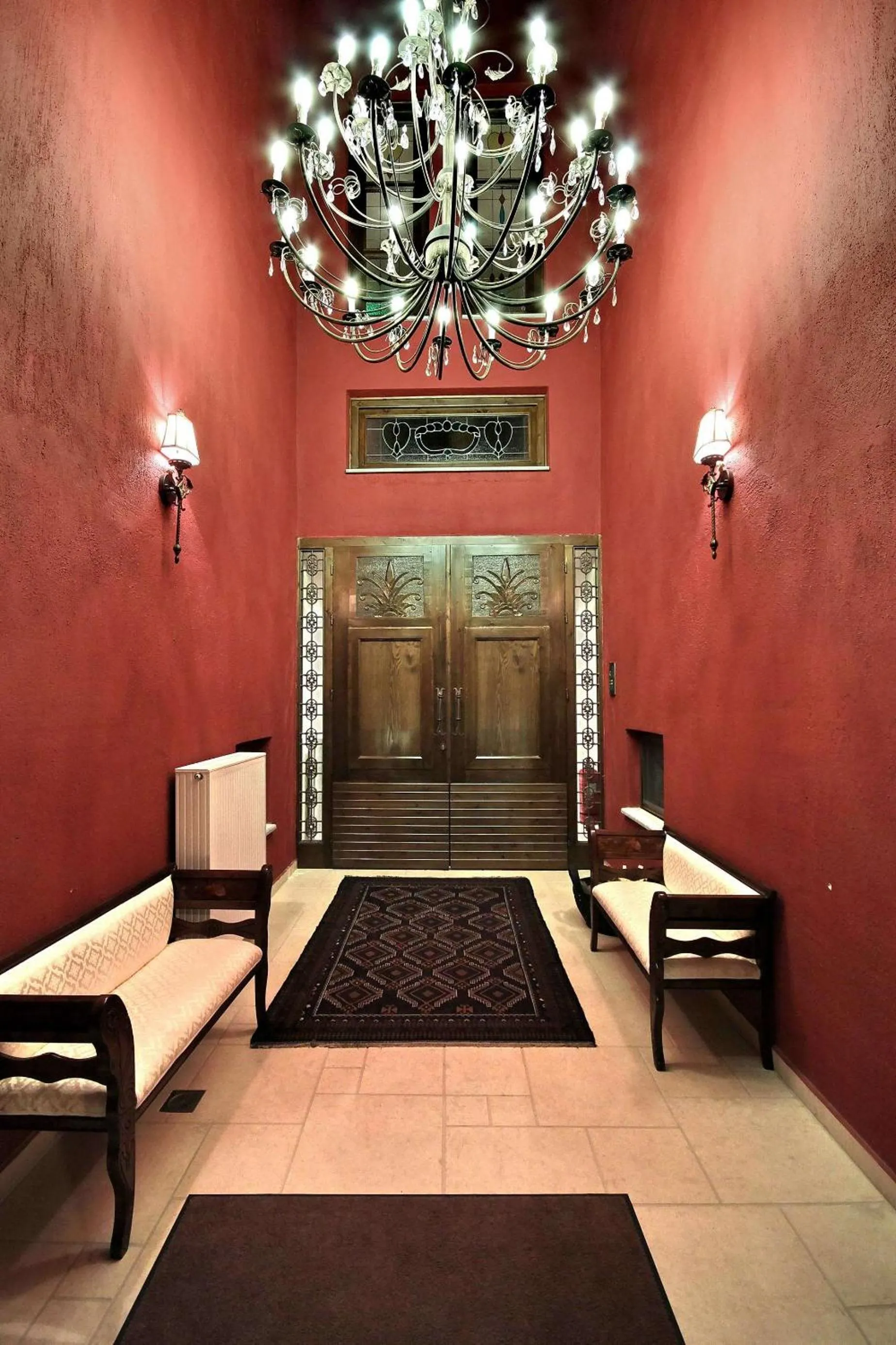 Facade/entrance in Aiora Guesthouse