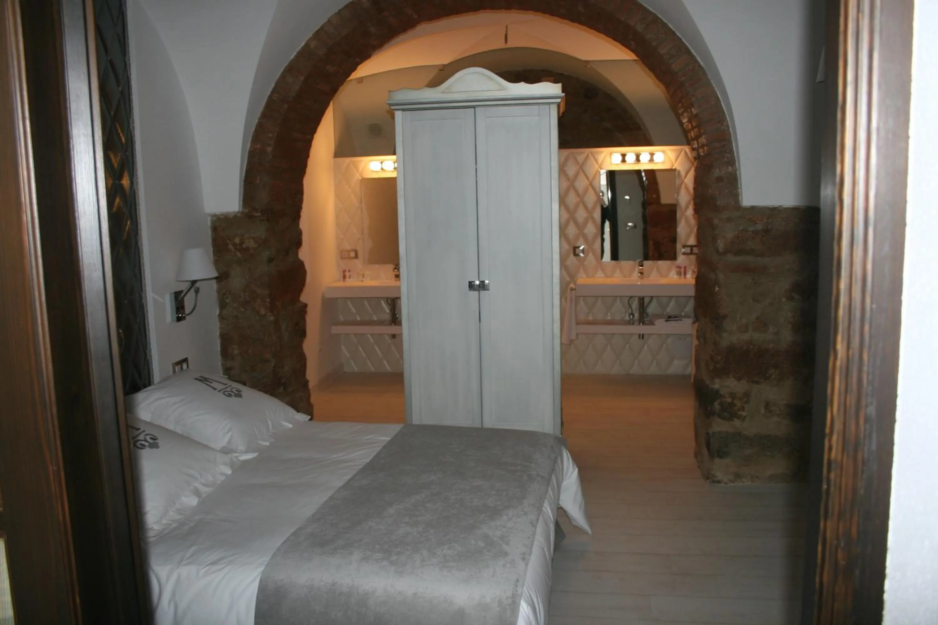 Bed in La Casa del Médico Hotel Boutique