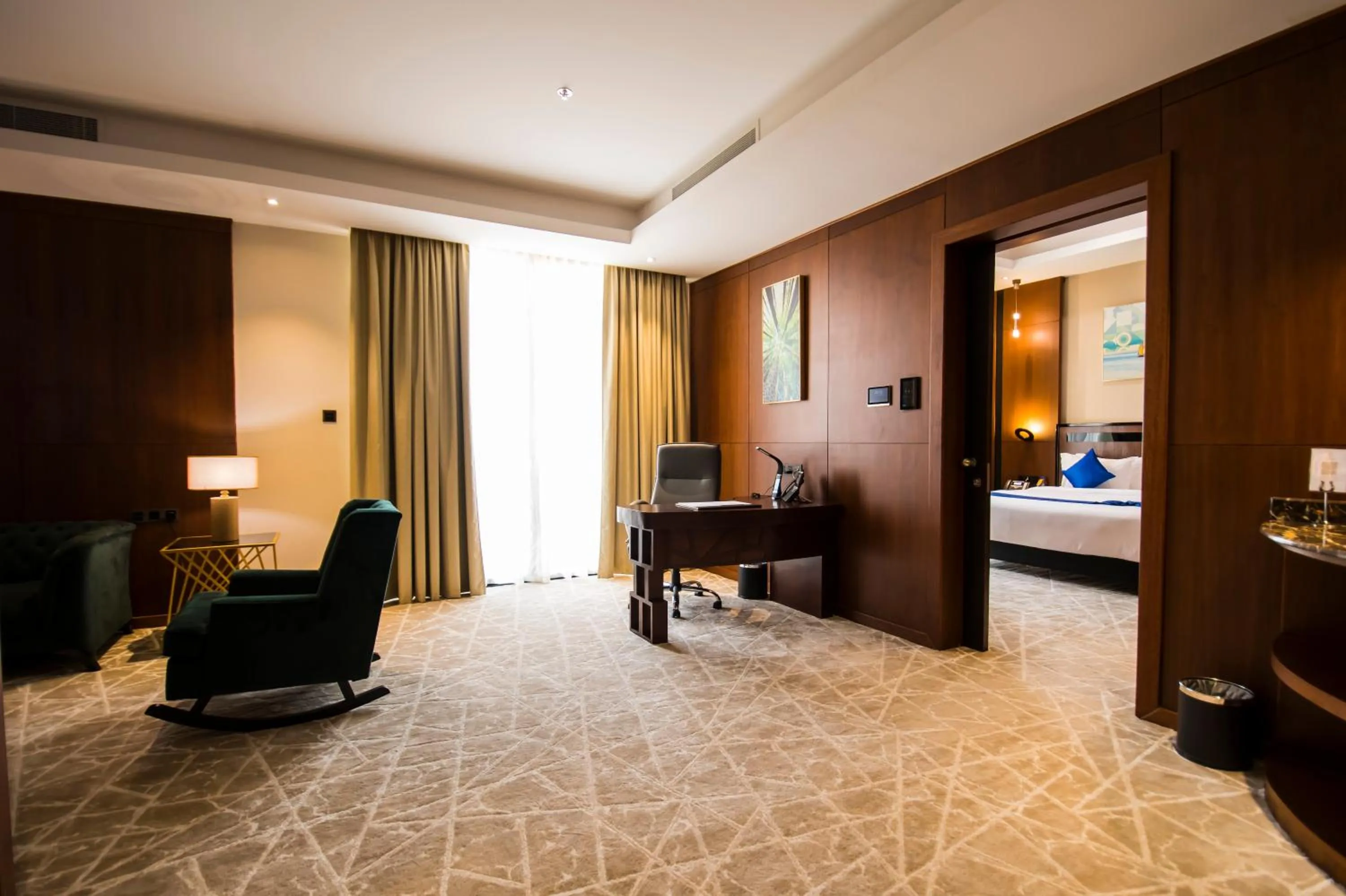 Living room, Bed in Belad Bont Resort