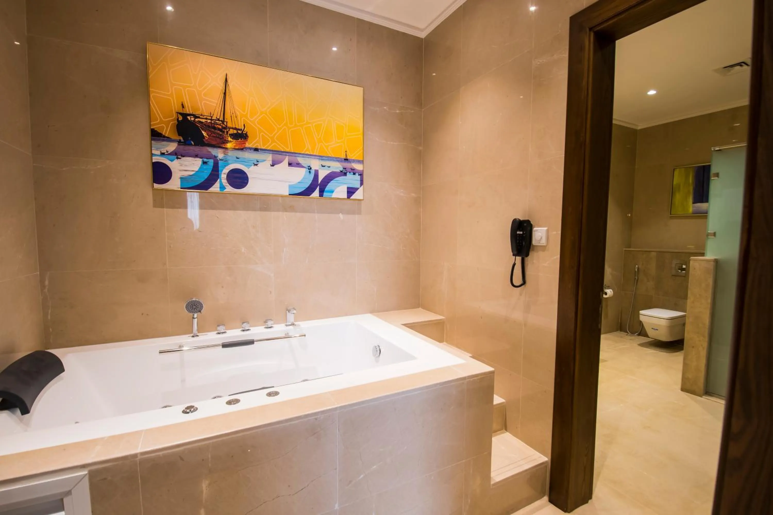 Shower in Belad Bont Resort