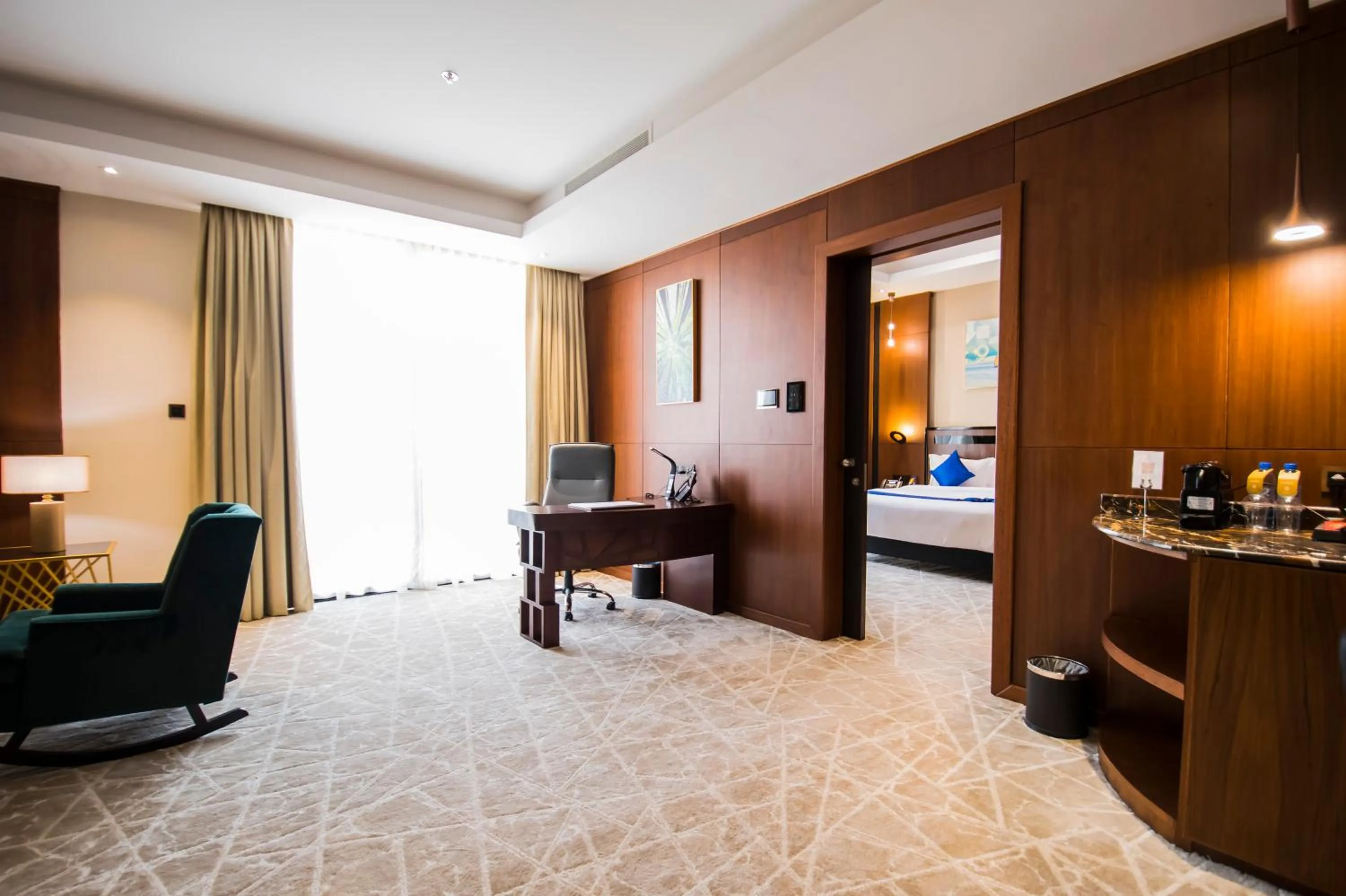 Living room, Bed in Belad Bont Resort