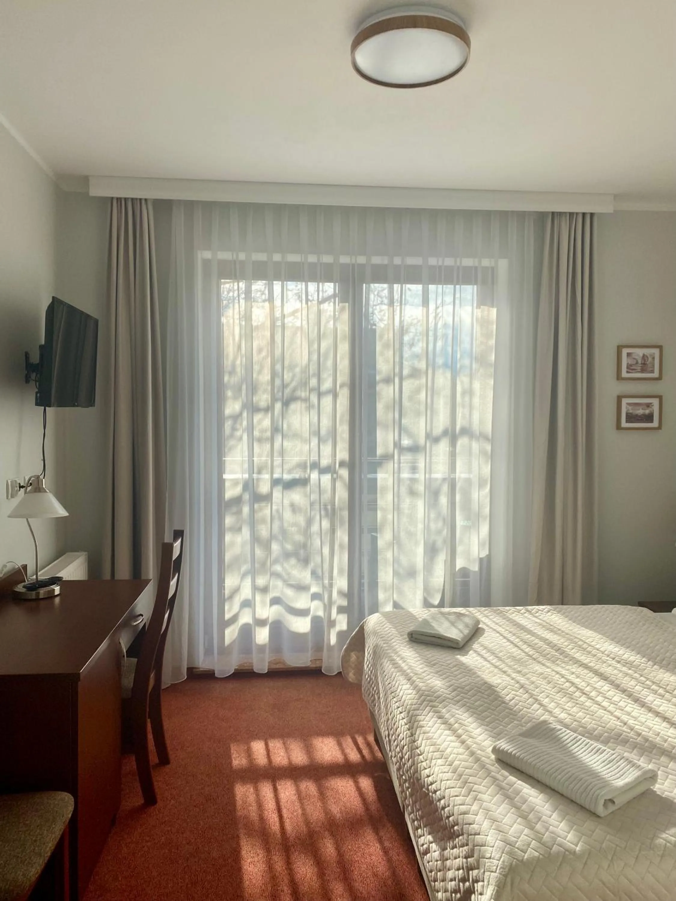 Bed in Yacht Club Residence Sopot