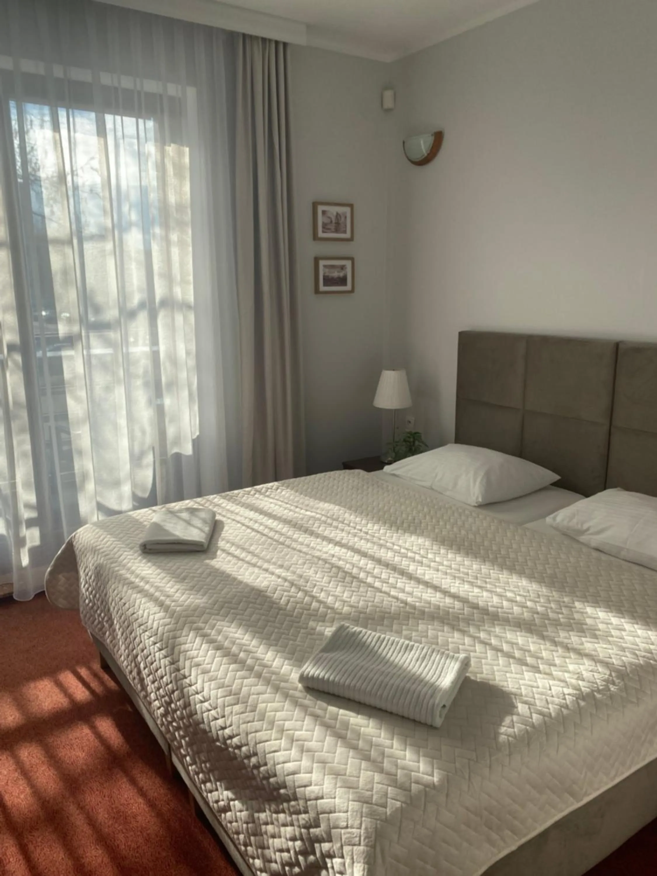 Bed in Yacht Club Residence Sopot