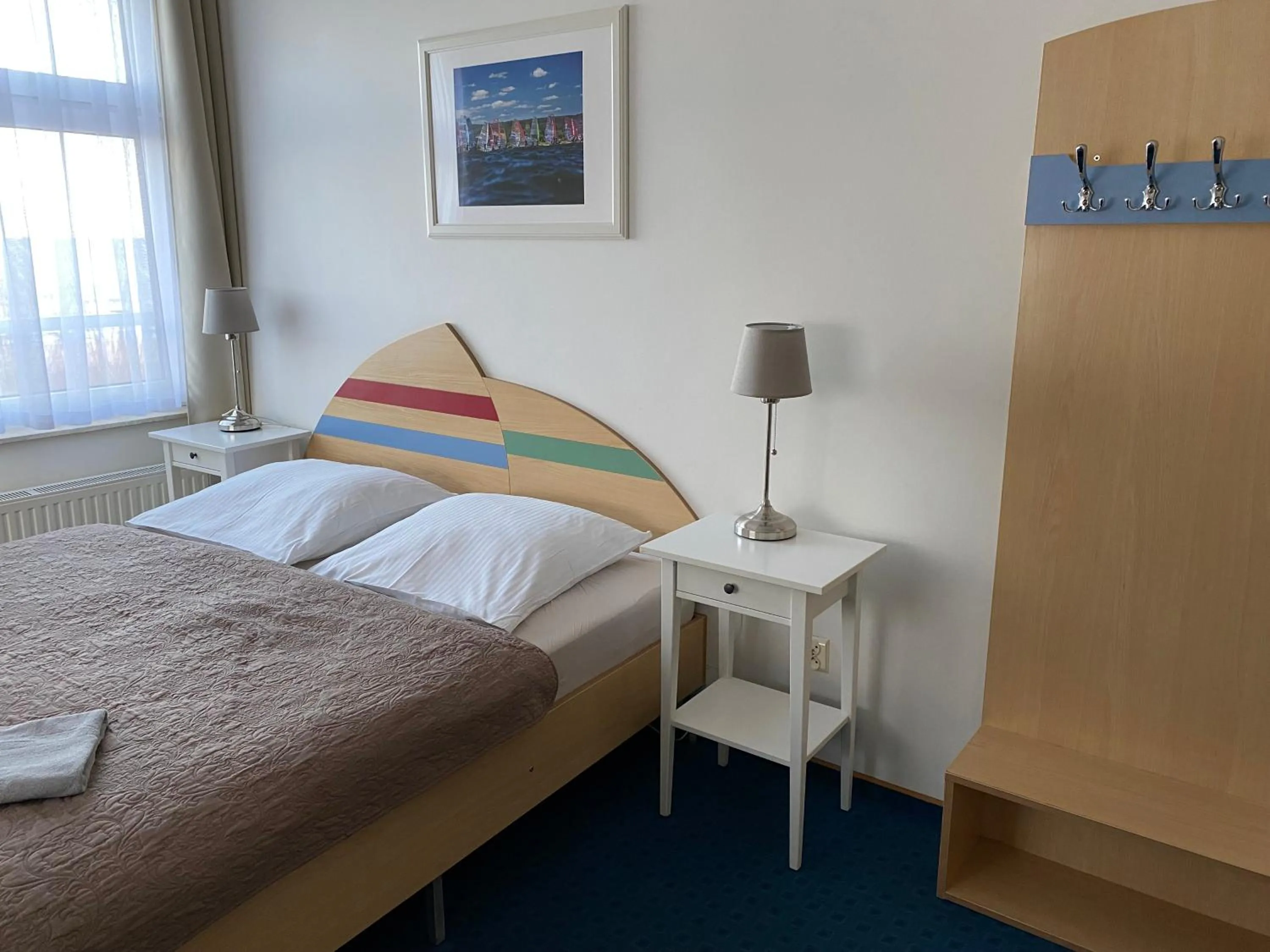 Bed in Yacht Club Residence Sopot