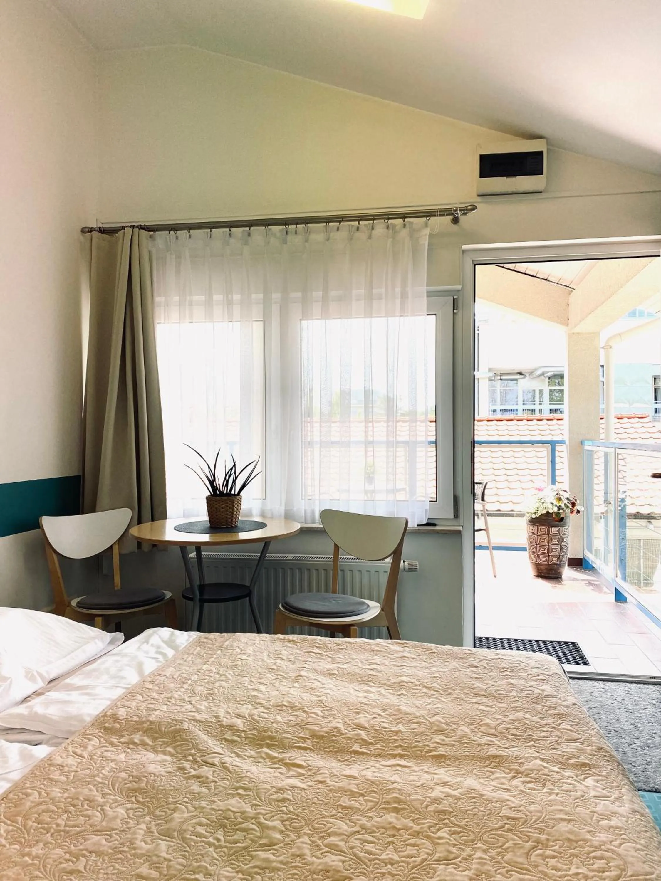 Bed in Yacht Club Residence Sopot