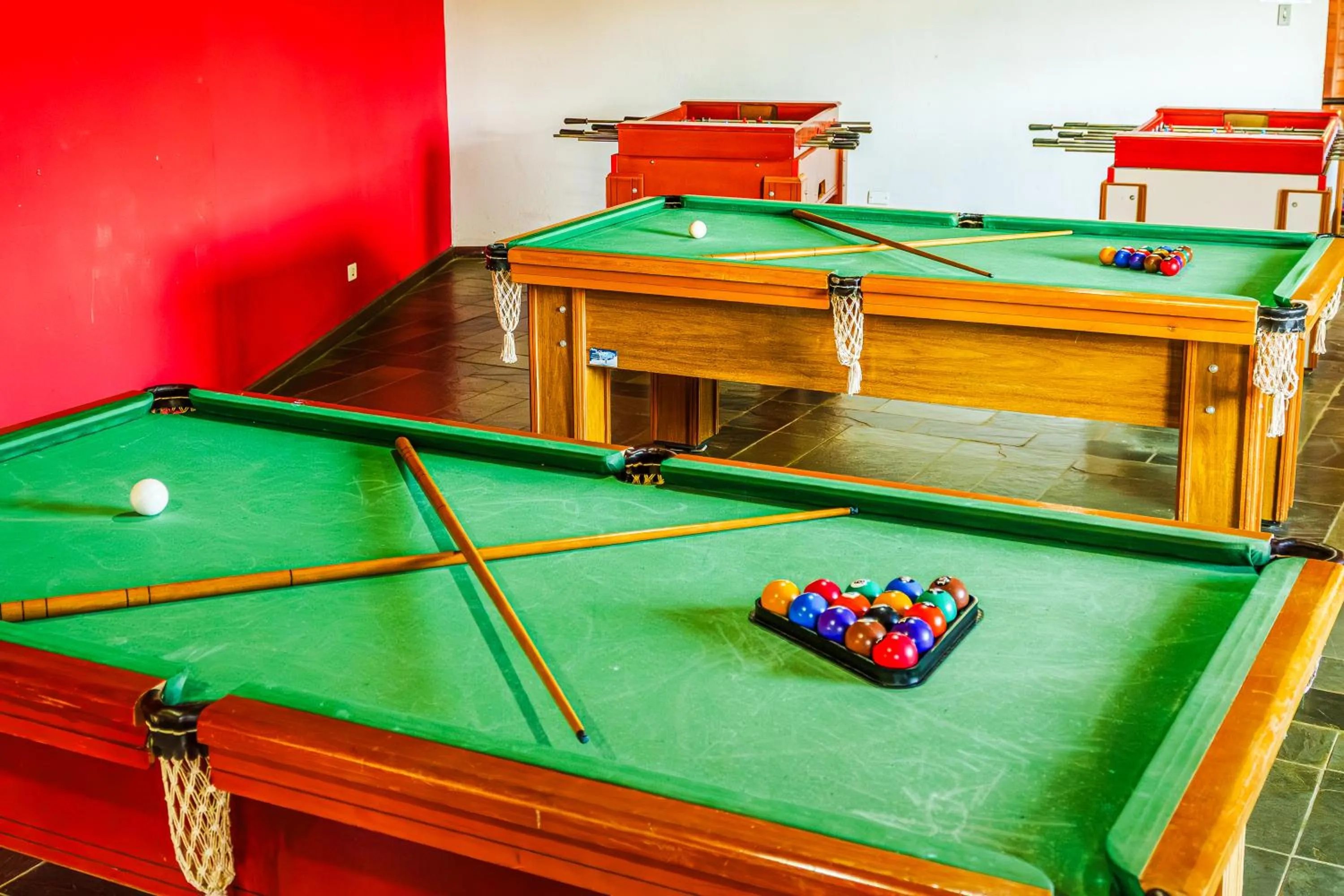 Billiard in VELINN Recanto das Hortencias Hotel