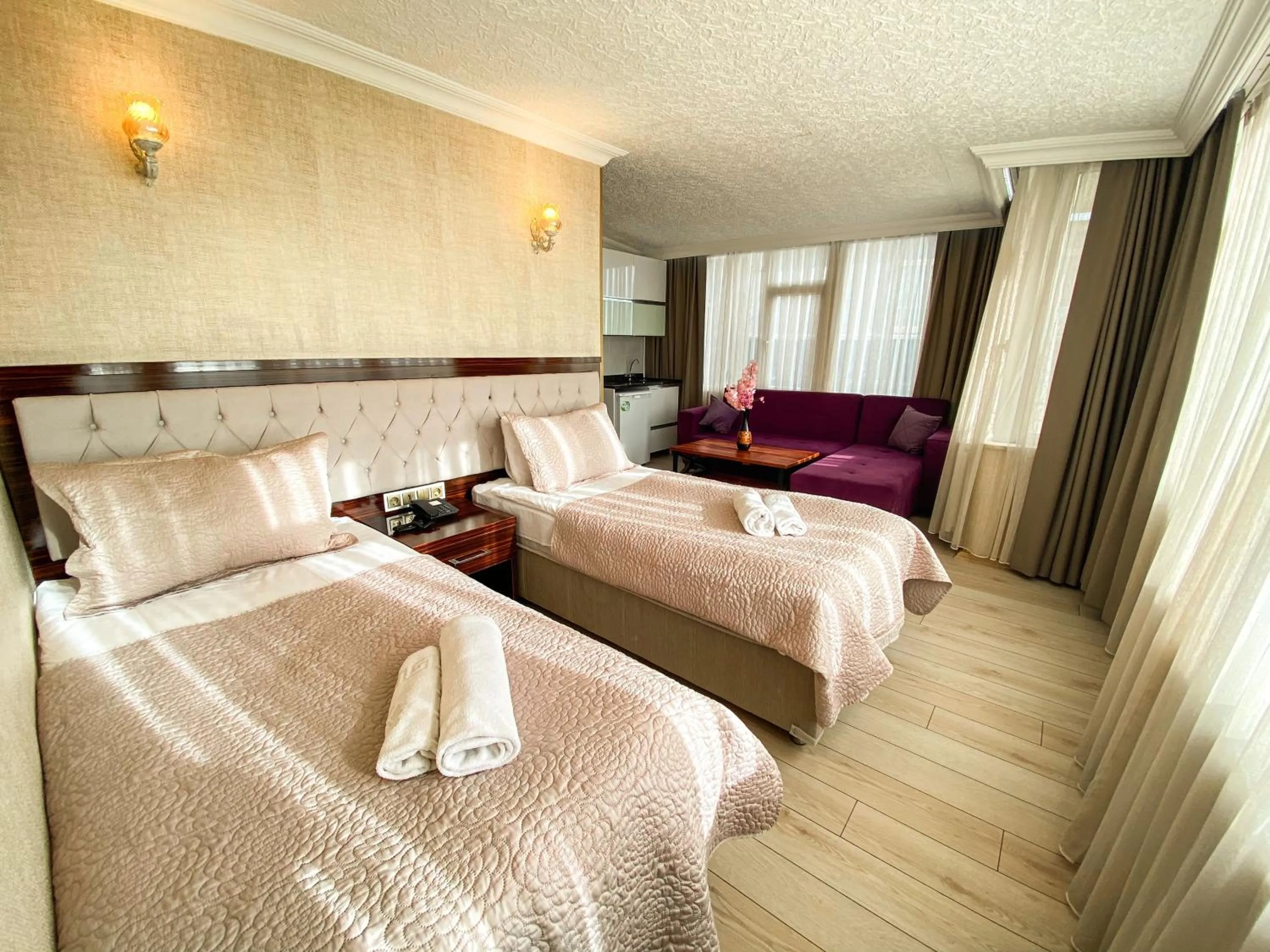 Bed in Mekke Hotel Istanbul