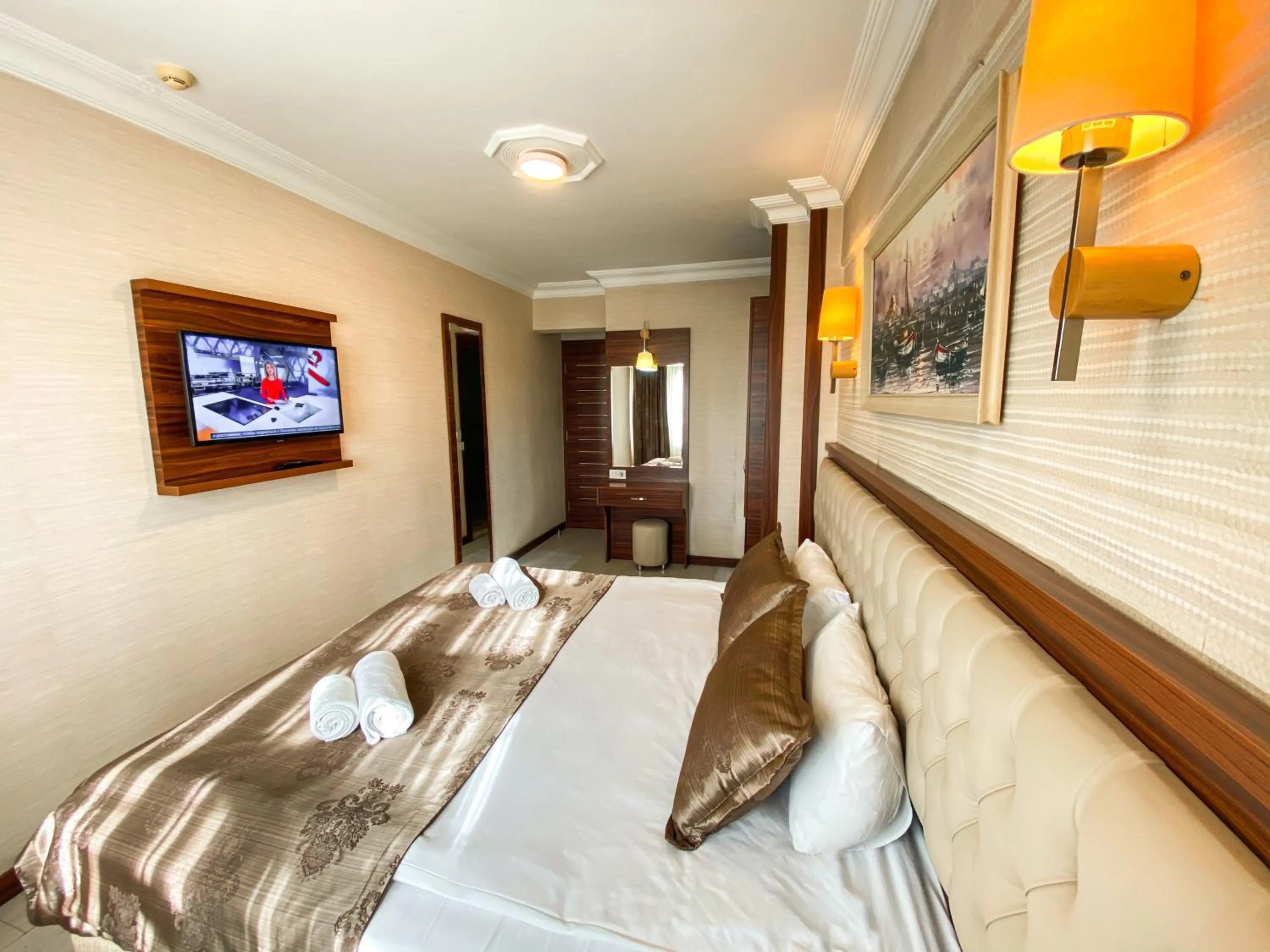 Bed in Mekke Hotel Istanbul