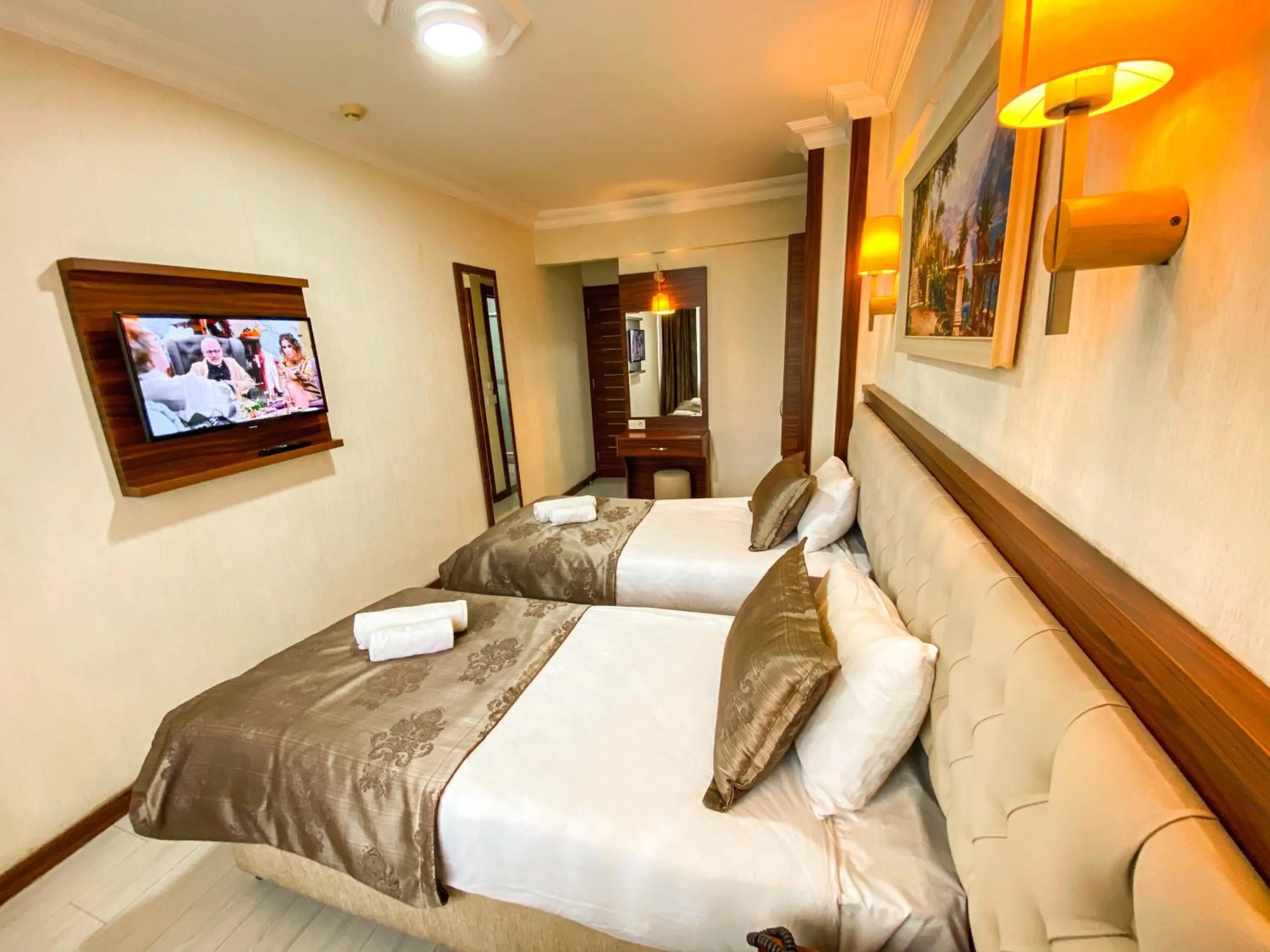 Bed in Mekke Hotel Istanbul