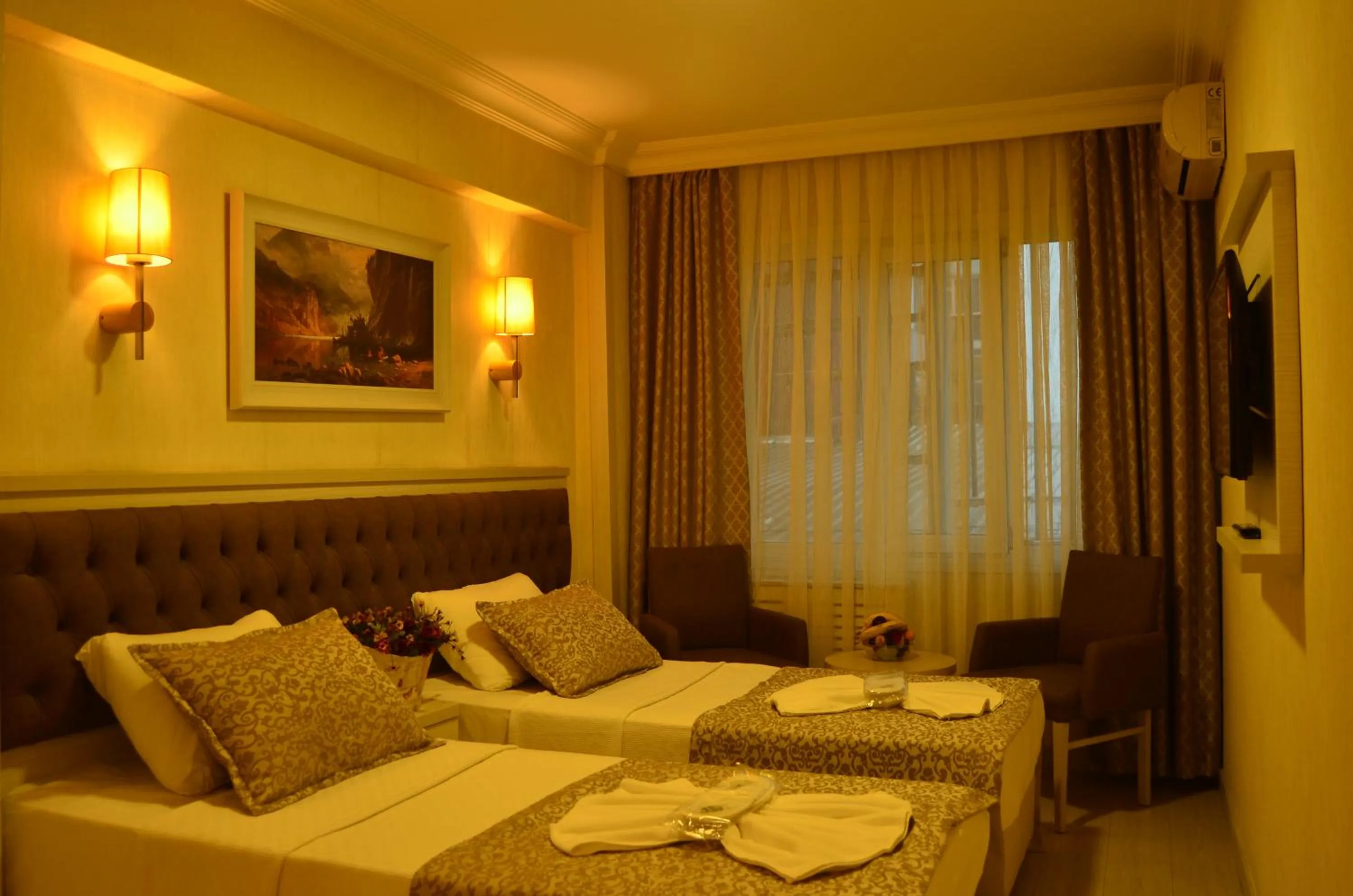 Bed in Mekke Hotel Istanbul