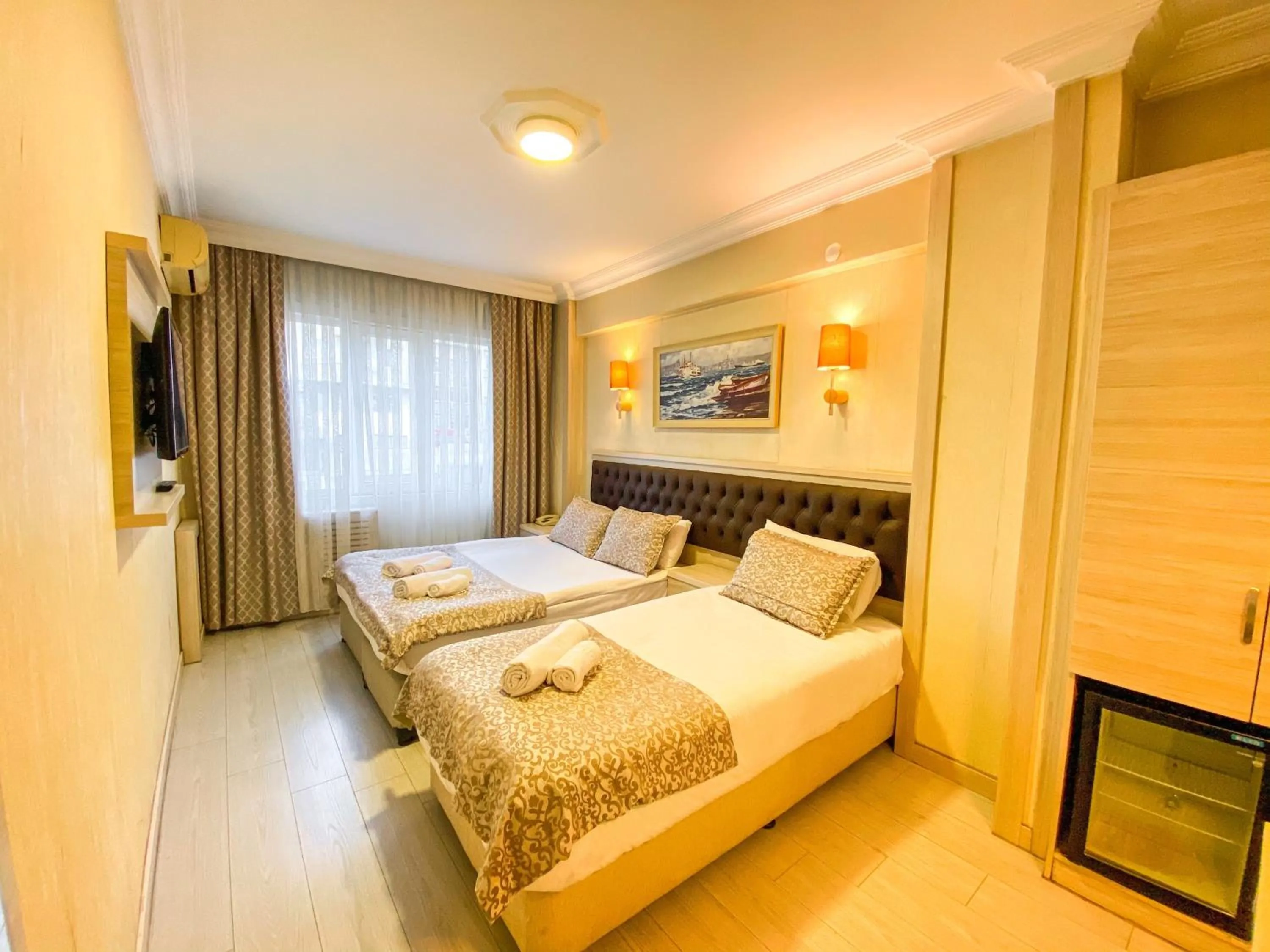 Bed in Mekke Hotel Istanbul